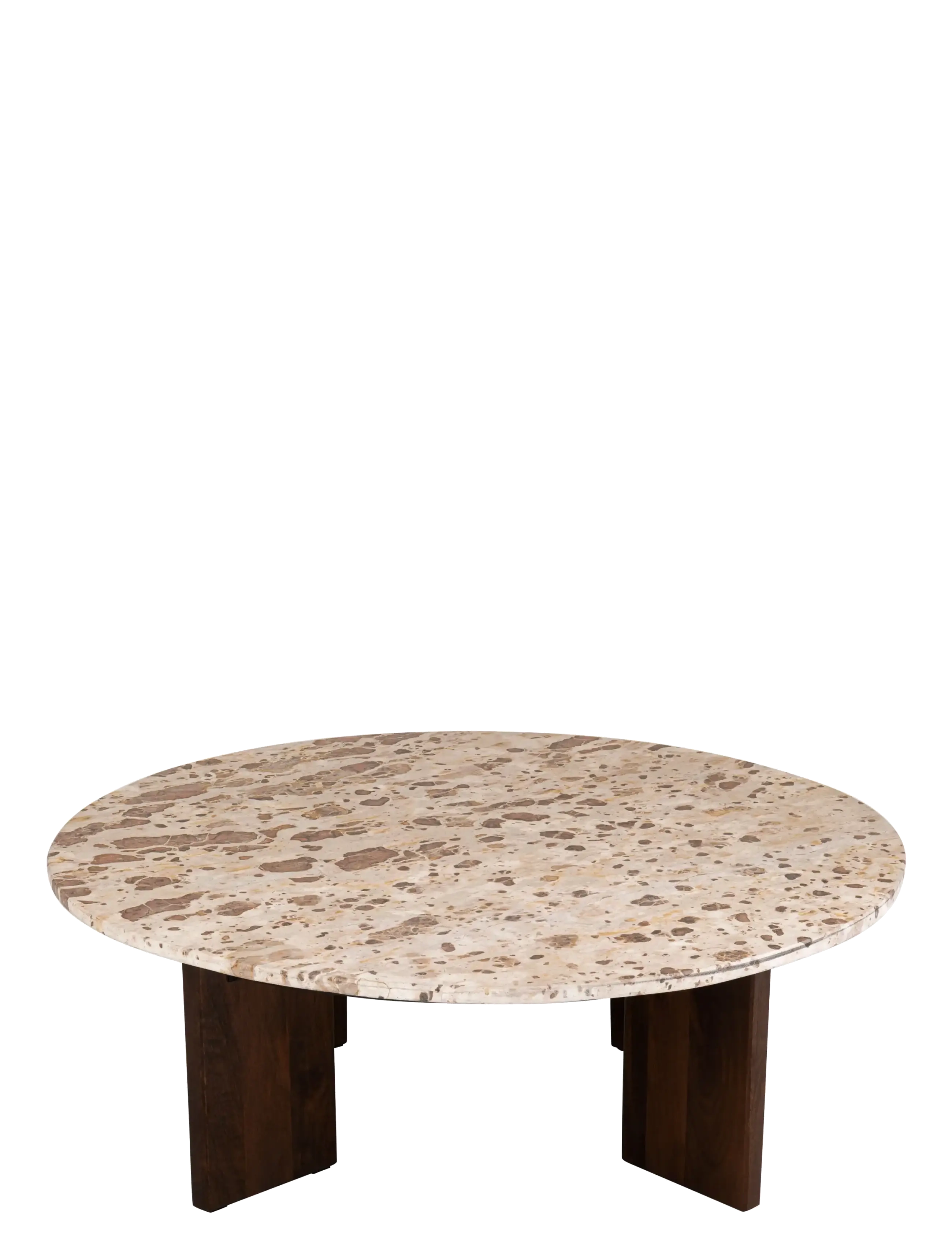 J-Line - COF TAB MATHILDE MARB NAT/BEI - soffbord - natural - 2