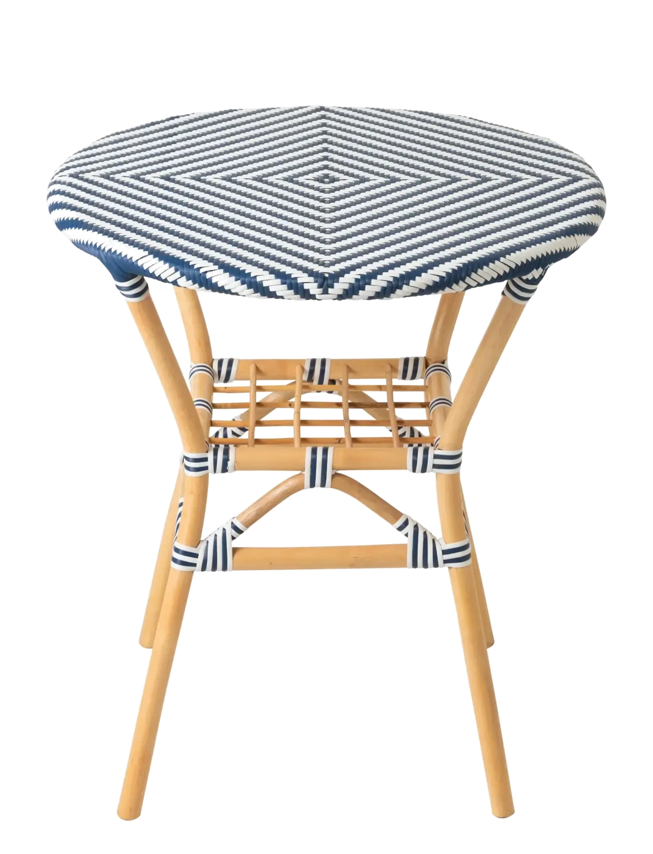 J-Line - DINING TABLE GEO RND RAT BL/WH - matbord - blue - 2