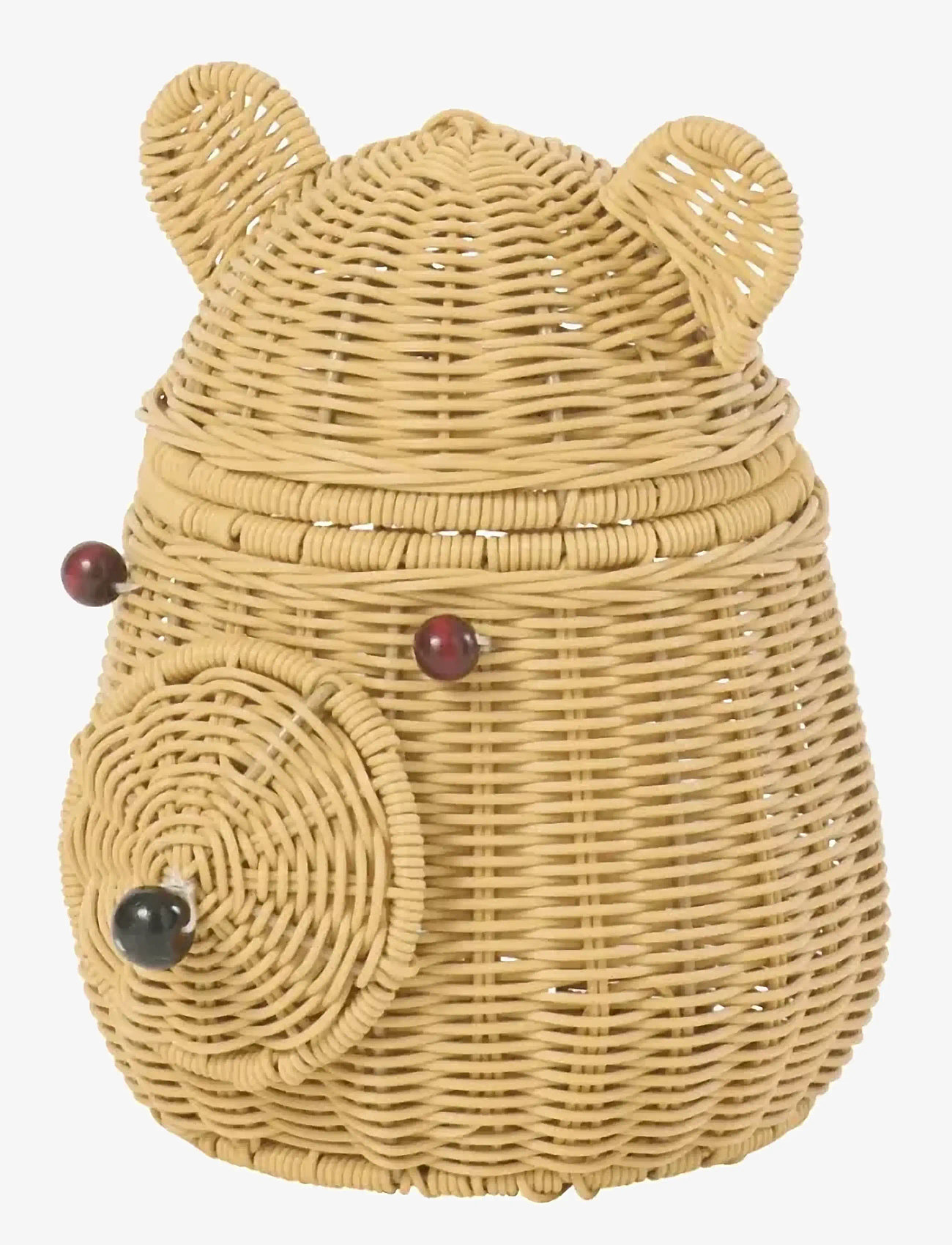 J-Line - BASKET BEAR SYNTHETIC NATURAL - opbevaringskurve - nature - 1