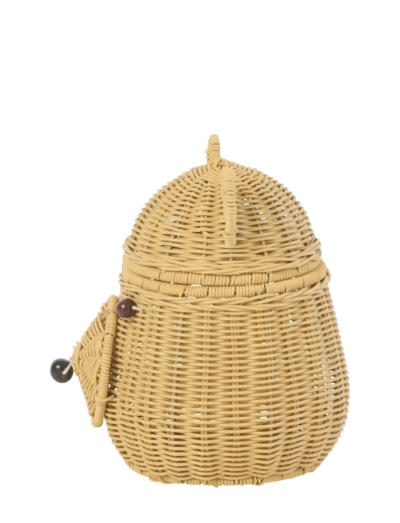 J-Line - BASKET BEAR SYNTHETIC NATURAL - aufbewahrungskörbe - nature - 3