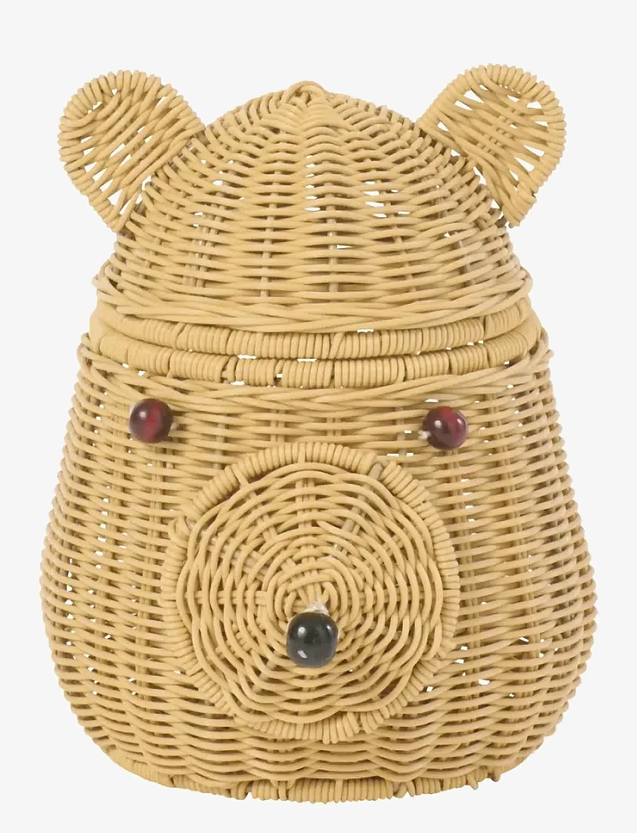 J-Line - BASKET BEAR SYNTHETIC NATURAL - opbevaringskurve - nature - 4