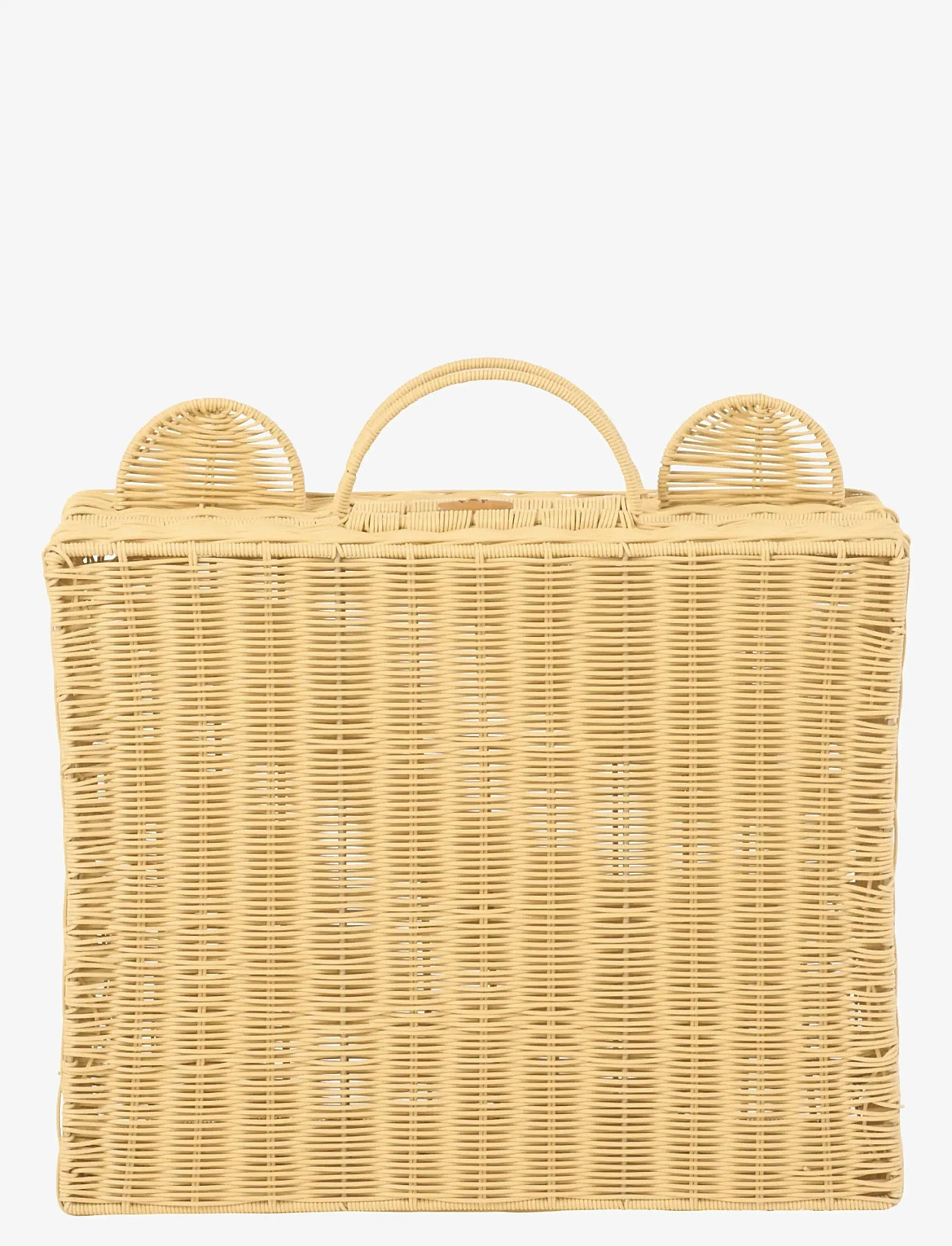 J-Line - BASKET SUITCASE SYNTHETIC NATURAL LARGE - opbevaringskurve - nature - 5