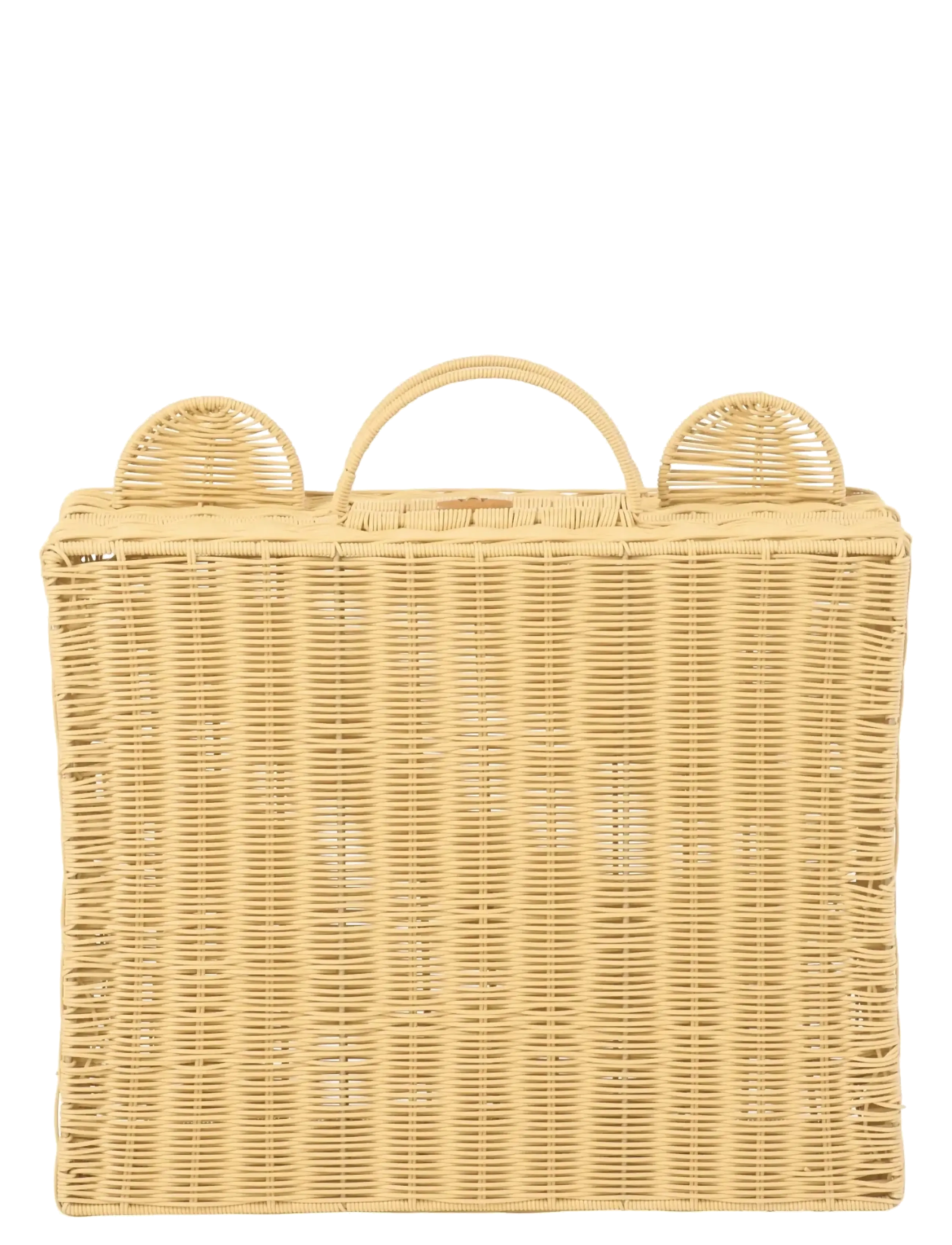 J-Line - BASKET SUITCASE SYNTHETIC NATURAL LARGE - storage baskets - nature - 5