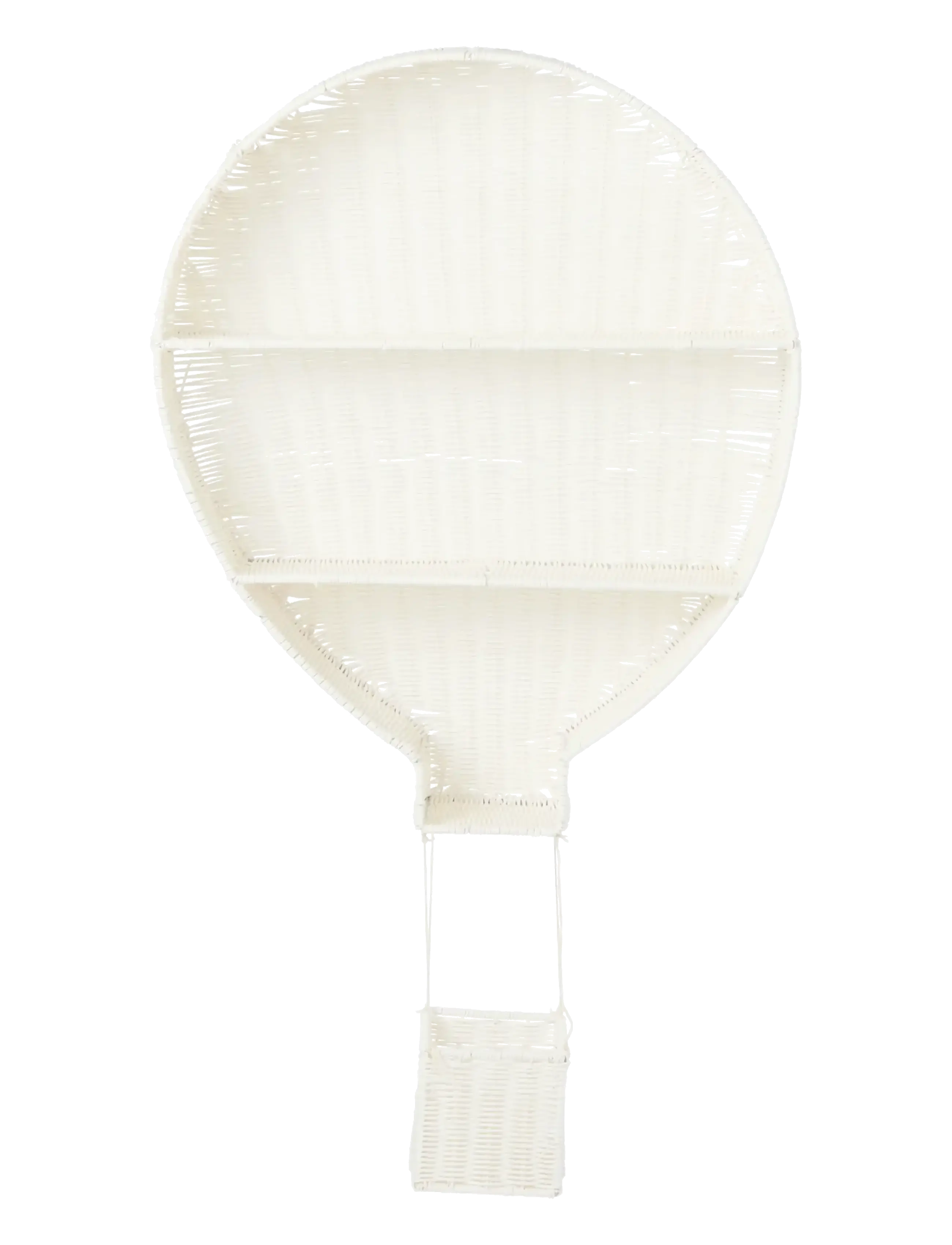 J-Line - WALL SHELF AIR BALLOON SYNTHETIC WHITE - hylder - white - 1