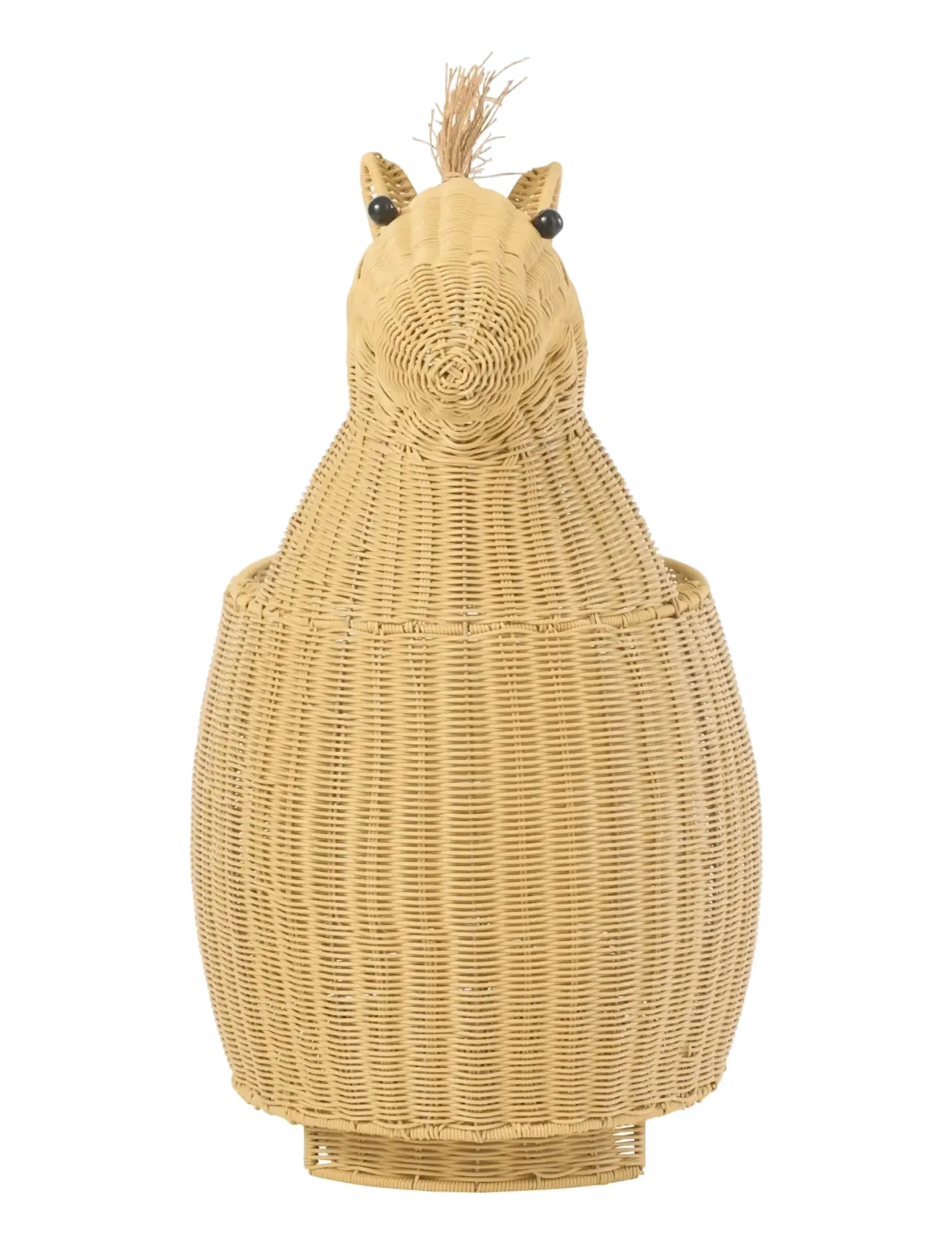 J-Line - BASKET HORSE SYNTHETIC NATURAL - opbevaringskurve - nature - 3