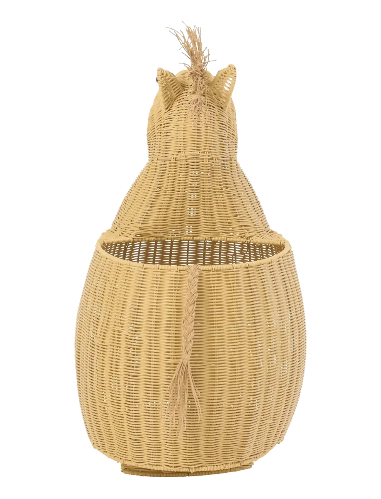 J-Line - BASKET HORSE SYNTHETIC NATURAL - opbevaringskurve - nature - 4