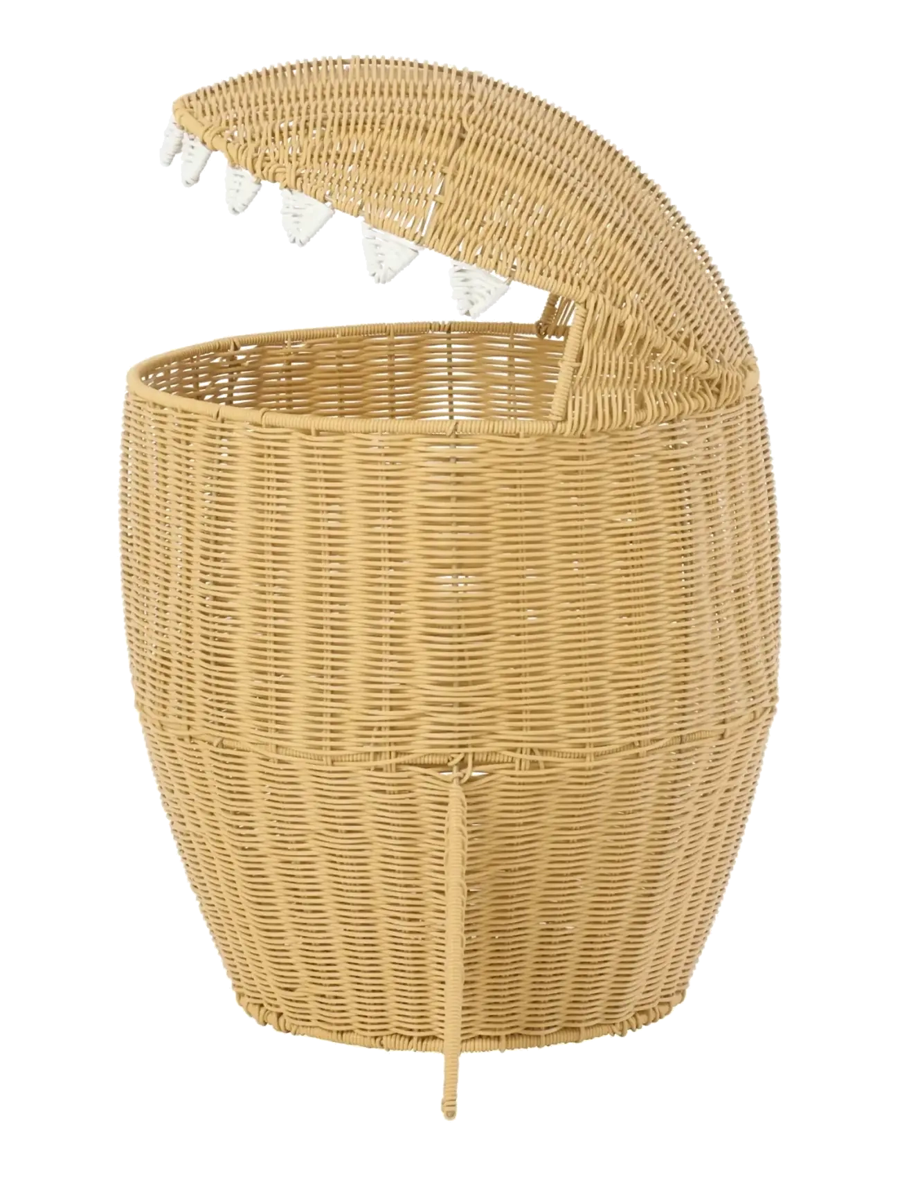 J-Line - BASKET SHARK SYNTHETIC NATURAL - aufbewahrungskörbe - nature - 2