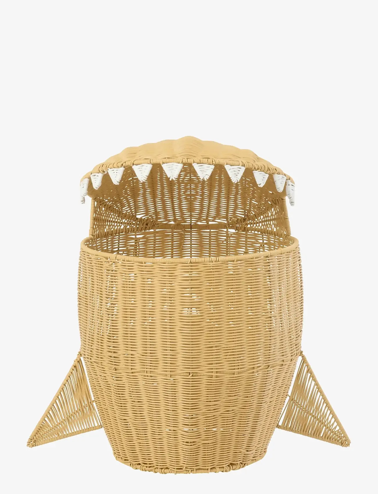 J-Line - BASKET SHARK SYNTHETIC NATURAL - opbevaringskurve - nature - 3