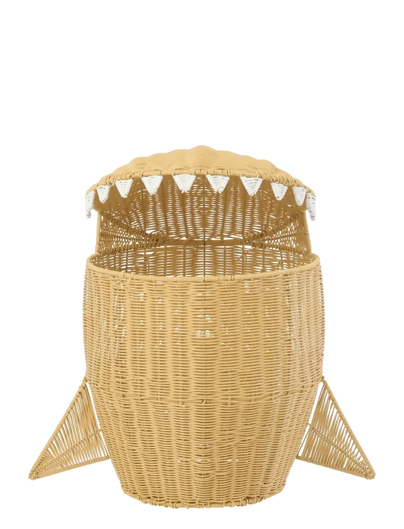 J-Line - BASKET SHARK SYNTHETIC NATURAL - aufbewahrungskörbe - nature - 3