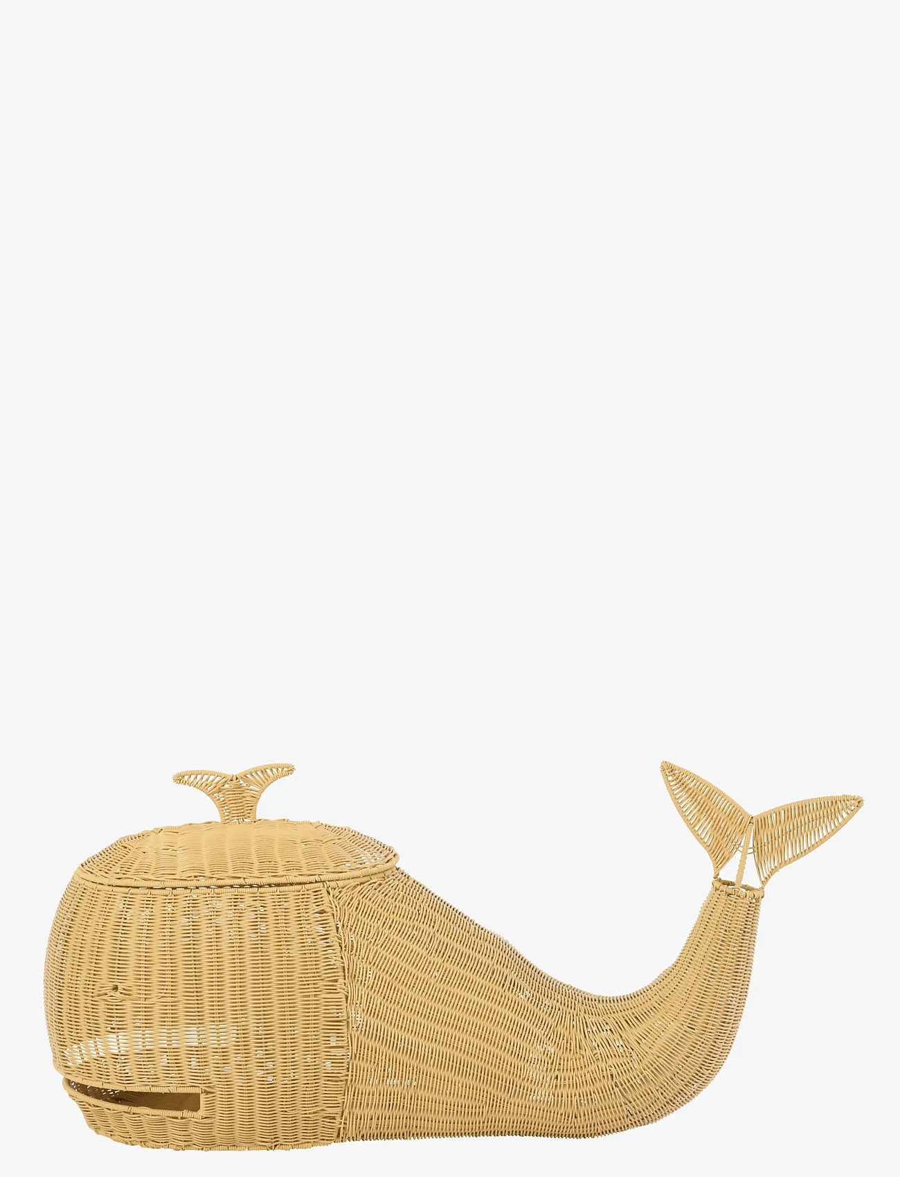 J-Line - BASKET WHALE SYNTHETIC NATURAL - opbevaringskurve - nature - 3