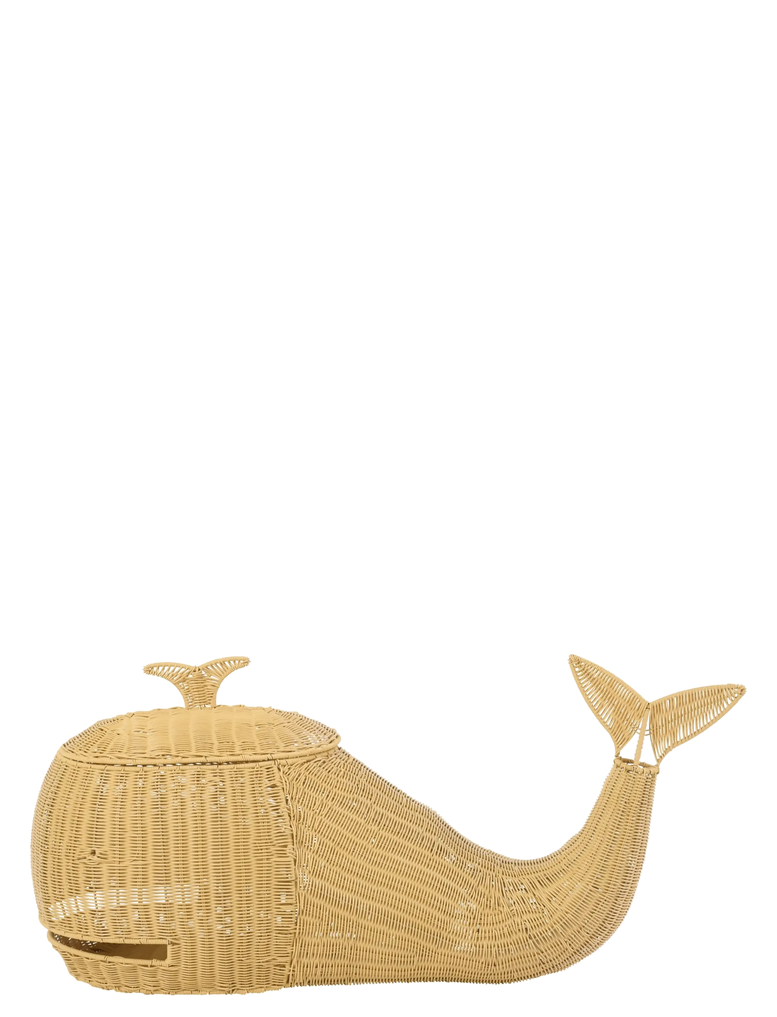 J-Line - BASKET WHALE SYNTHETIC NATURAL - storage baskets - nature - 3