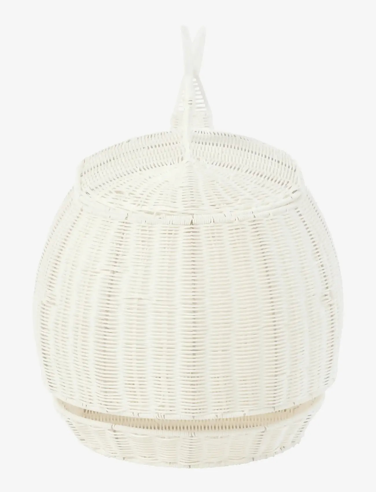 J-Line - BASKET WHALE SYNTHETIC WHITE - opbevaringskurve - white - 3