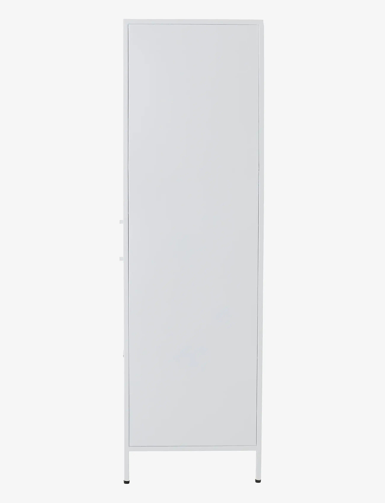 J-Line - CABINET WAVES IRON/GLASS WHITE - opbevaringsmøbler - white - 3