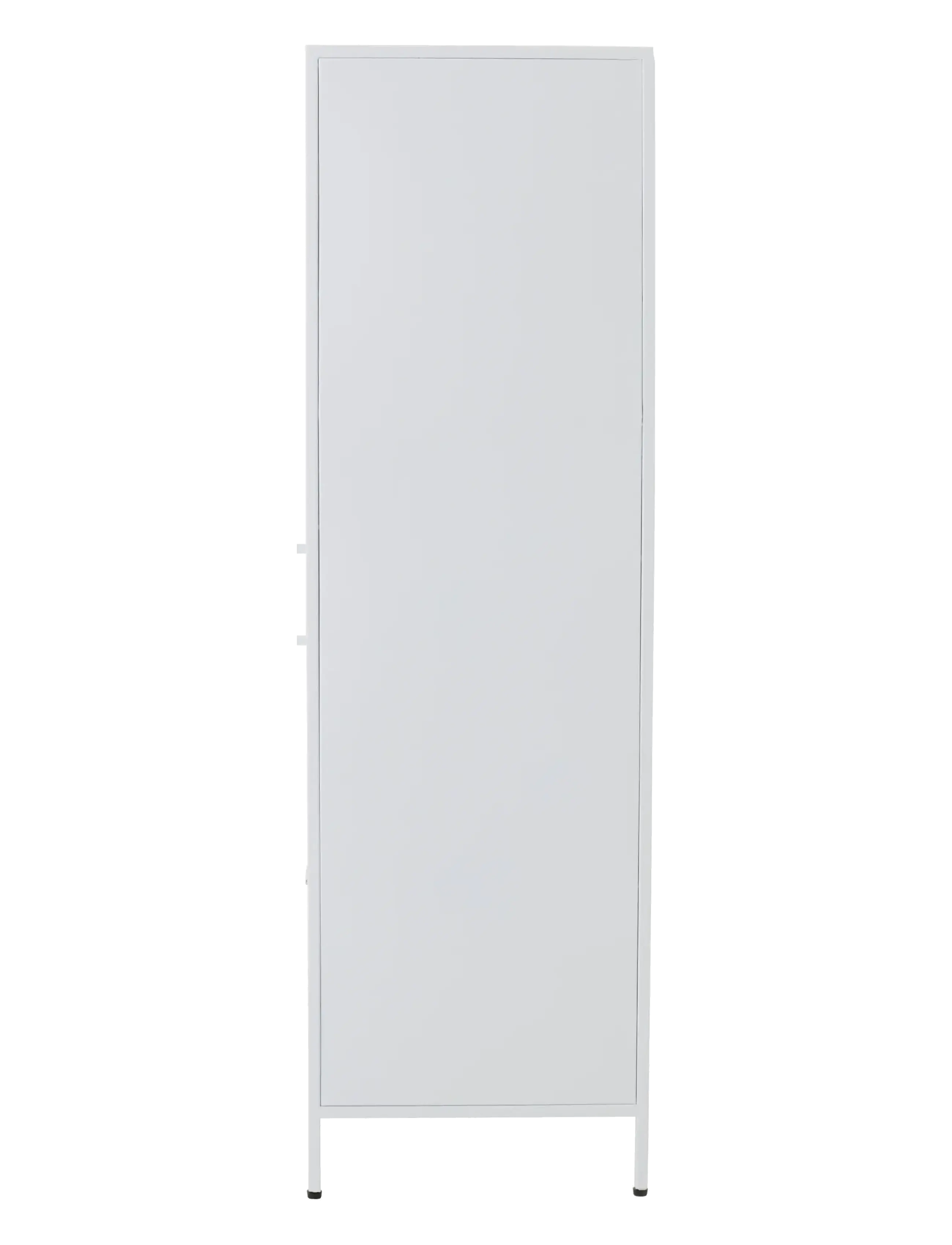 J-Line - CABINET WAVES IRON/GLASS WHITE - förvaringsmöbler - white - 3