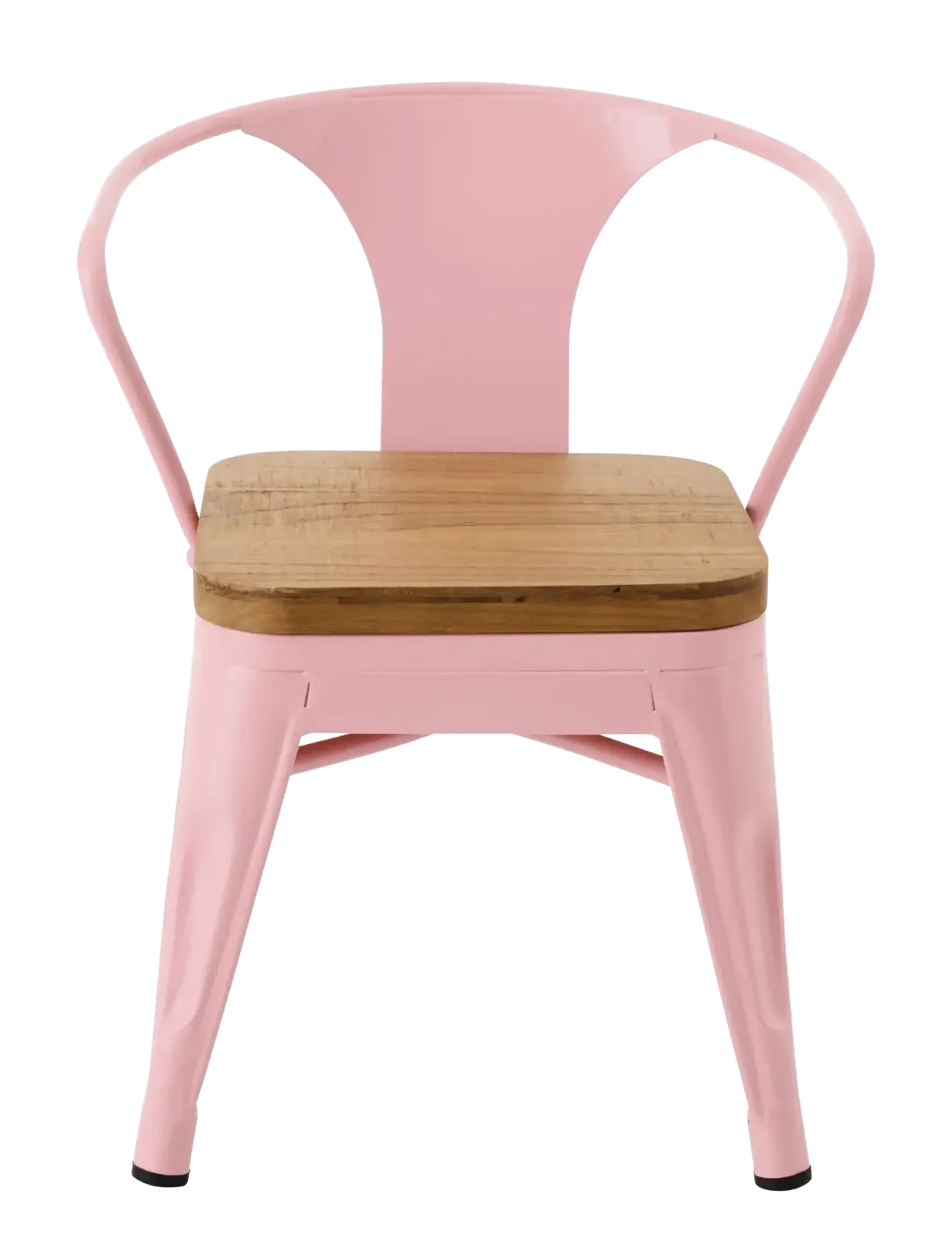 J-Line - KIDS CHAIR EVI IRON/PLYWOOD LIGHT PINK - chaises et tabourets - pink - 2