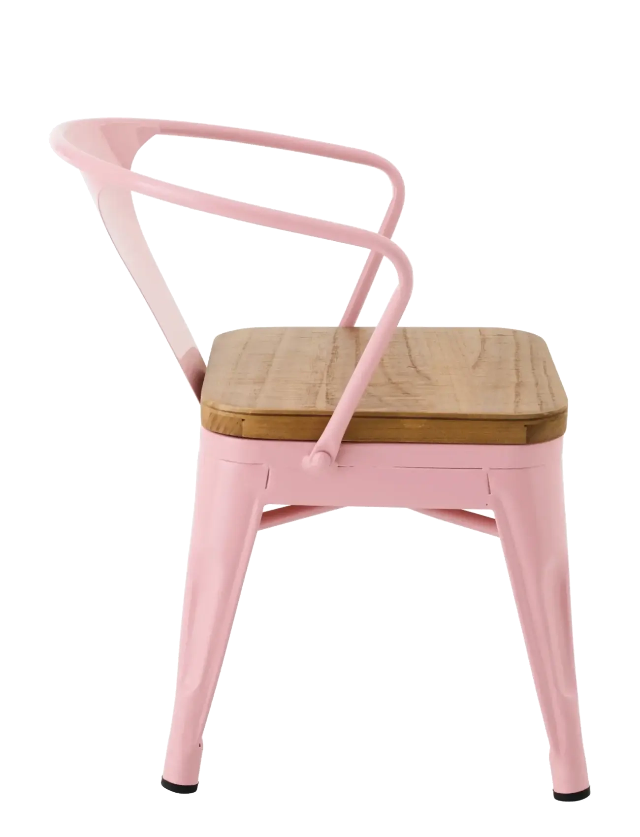 J-Line - KIDS CHAIR EVI IRON/PLYWOOD LIGHT PINK - chaises et tabourets - pink - 3