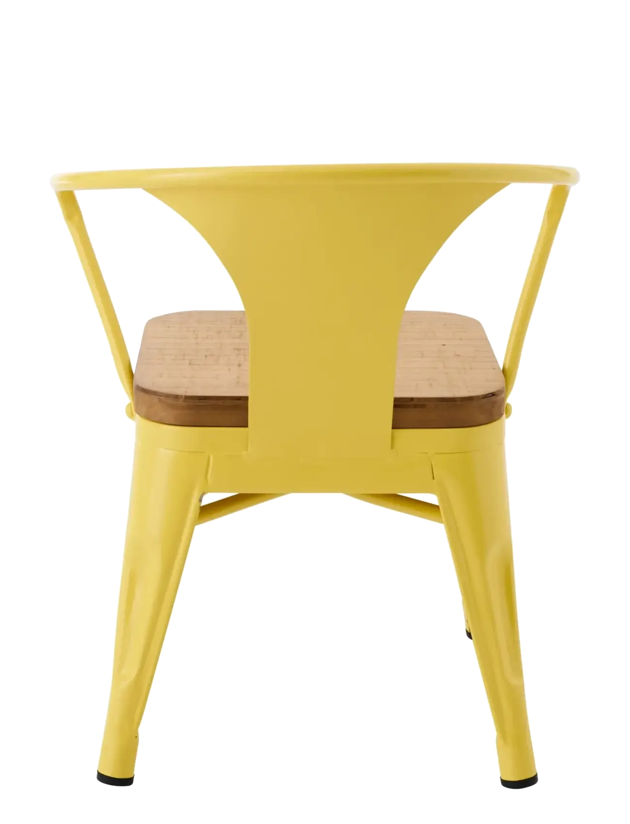 J-Line - KIDS CHAIR EVI IRON/PLYWOOD YELLOW - chaises et tabourets - yellow - 4