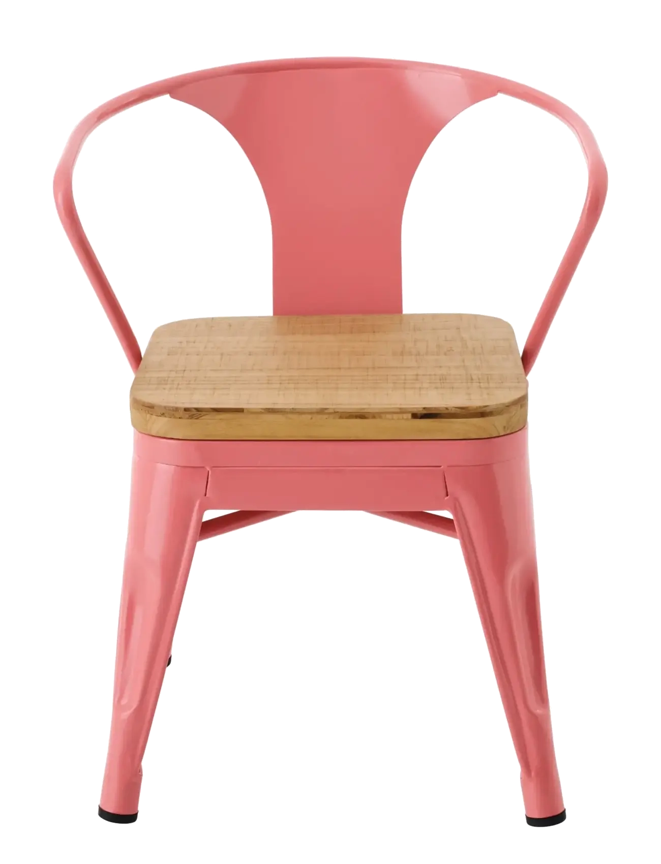 J-Line - KIDS CHAIR EVI IRON/PLYWOOD DARK PINK - chaises et tabourets - pink - 2