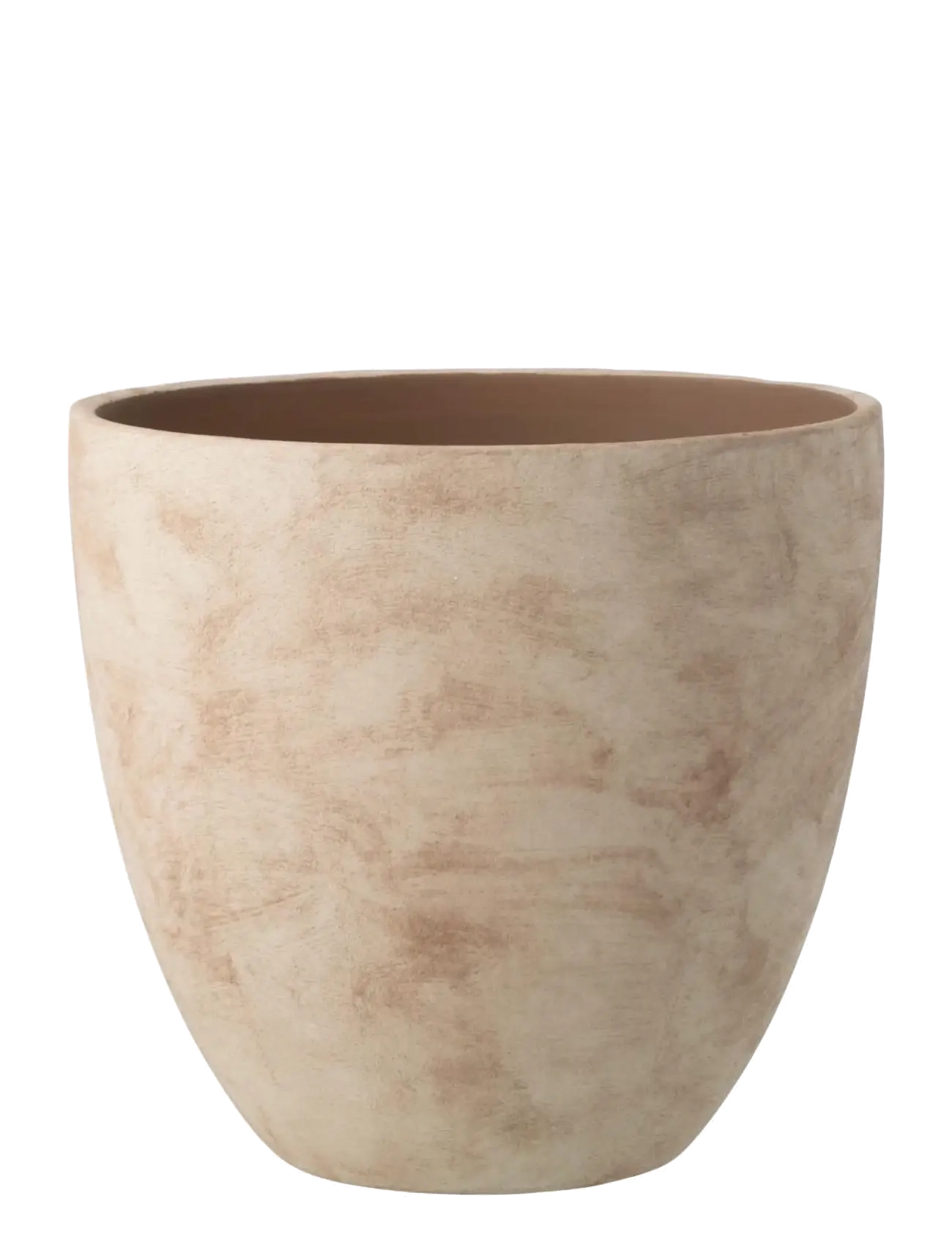J-Line FLOWERPOT ROUND POTTERY BEI XL - Kampaania - BEIGE / beige