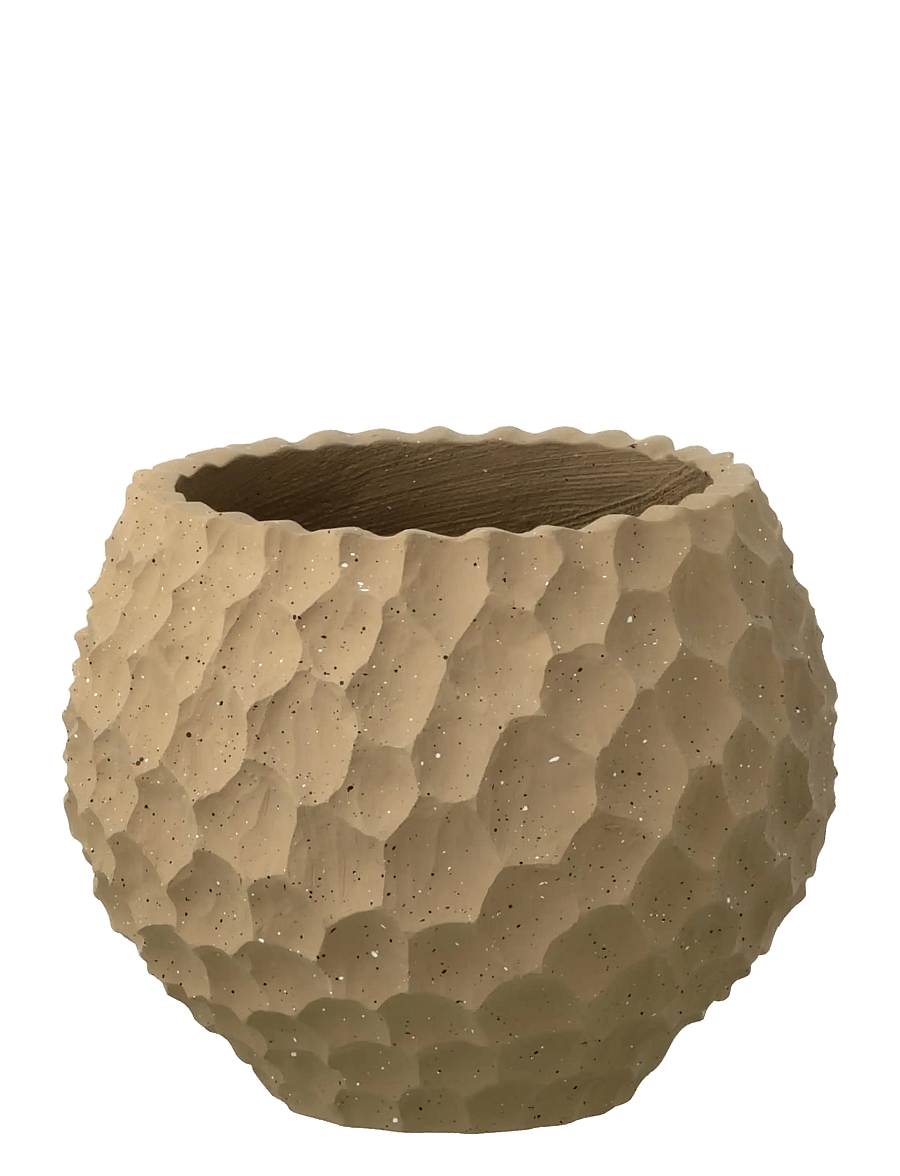 J-Line - FLWRPOT DENTS+OUTDOOR TAU S - lauko baldai - beige - 0