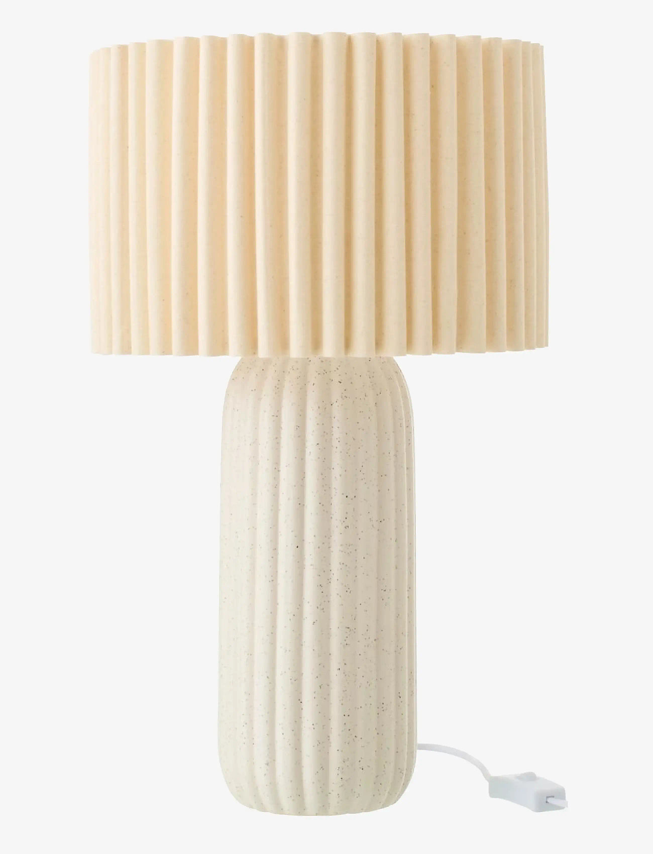 J-Line - TABLE LAMP ESMEE CERAMIC WH S - schreibtisch- & tischlampen - white - 1