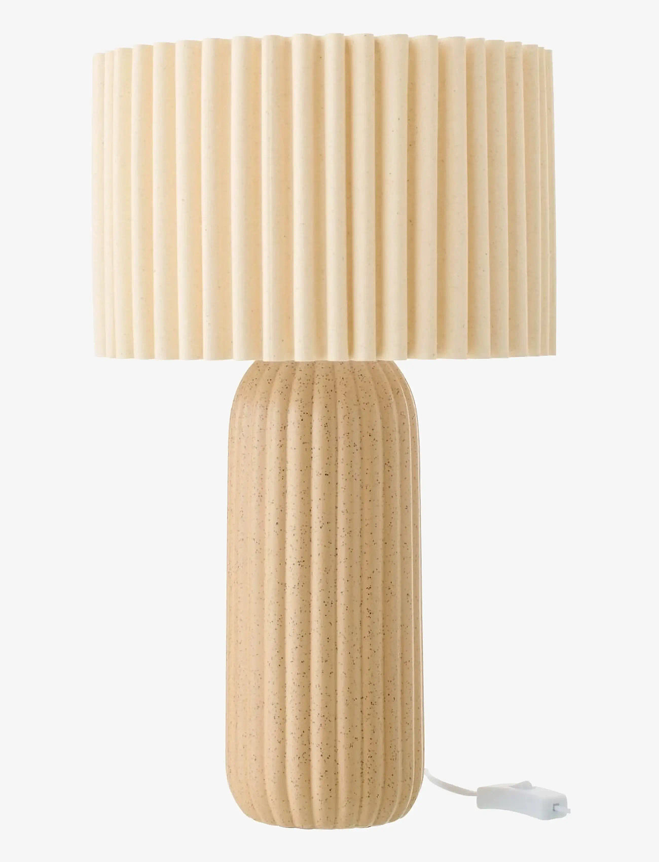 J-Line - TABLE LAMP RUTH CERAMIC CAM S - laualambid - brown - 1