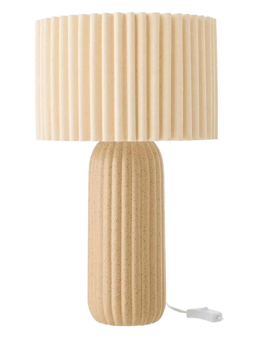 J-Line - TABLE LAMP RUTH CERAMIC CAM S - galda lampas - brown - 1
