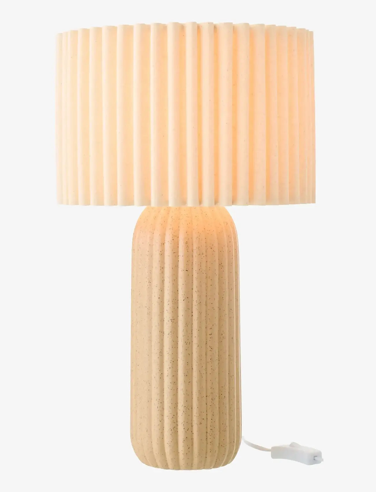 J-Line - TABLE LAMP RUTH CERAMIC CAM S - laualambid - brown - 2