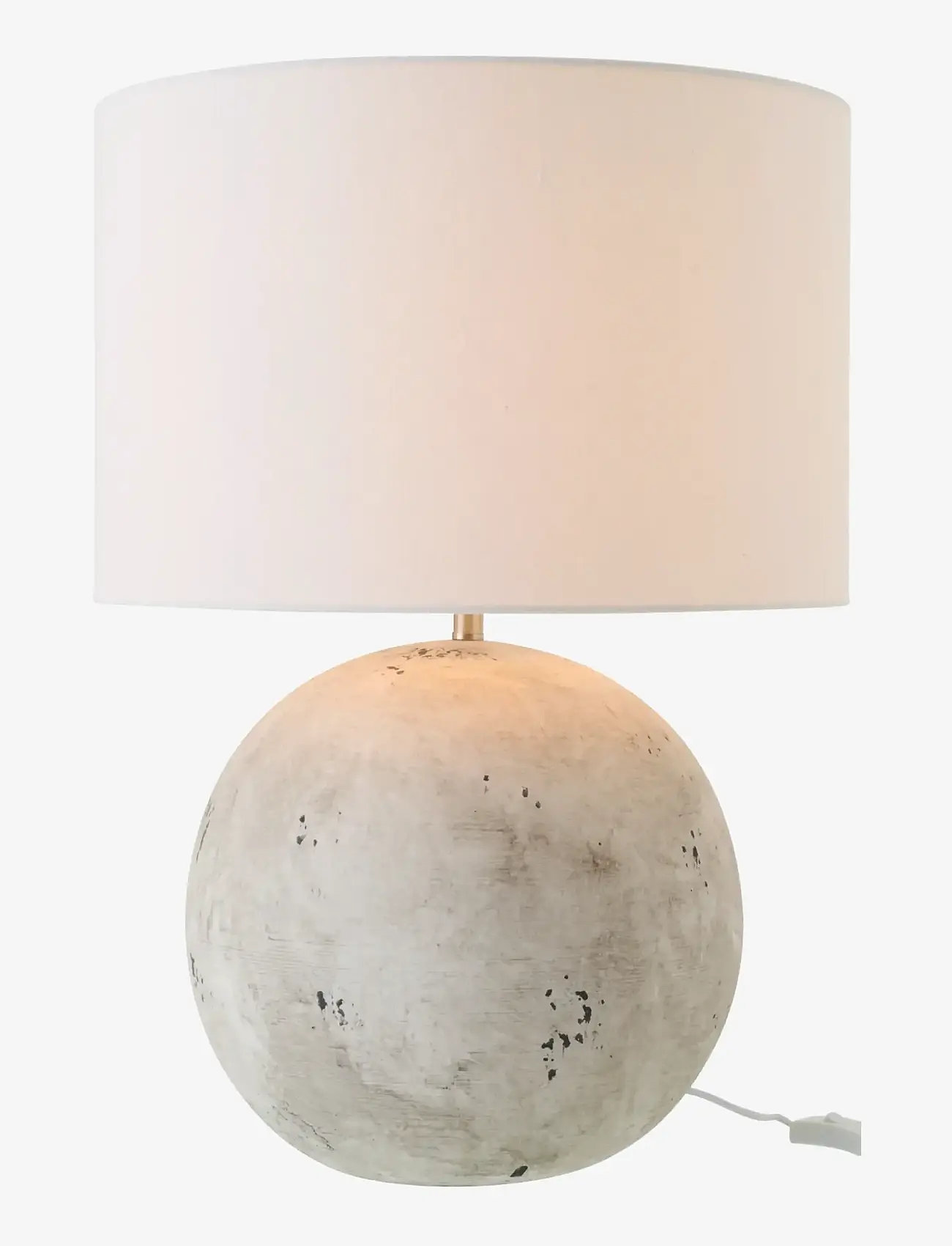 J-Line - TABLE LAMP BALL CERAMIC GREY - laualambid - grey - 2