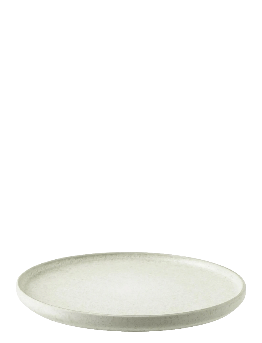 J-Line - PLATE LUNA STONEWARE GRN L - speiseteller - green - 0