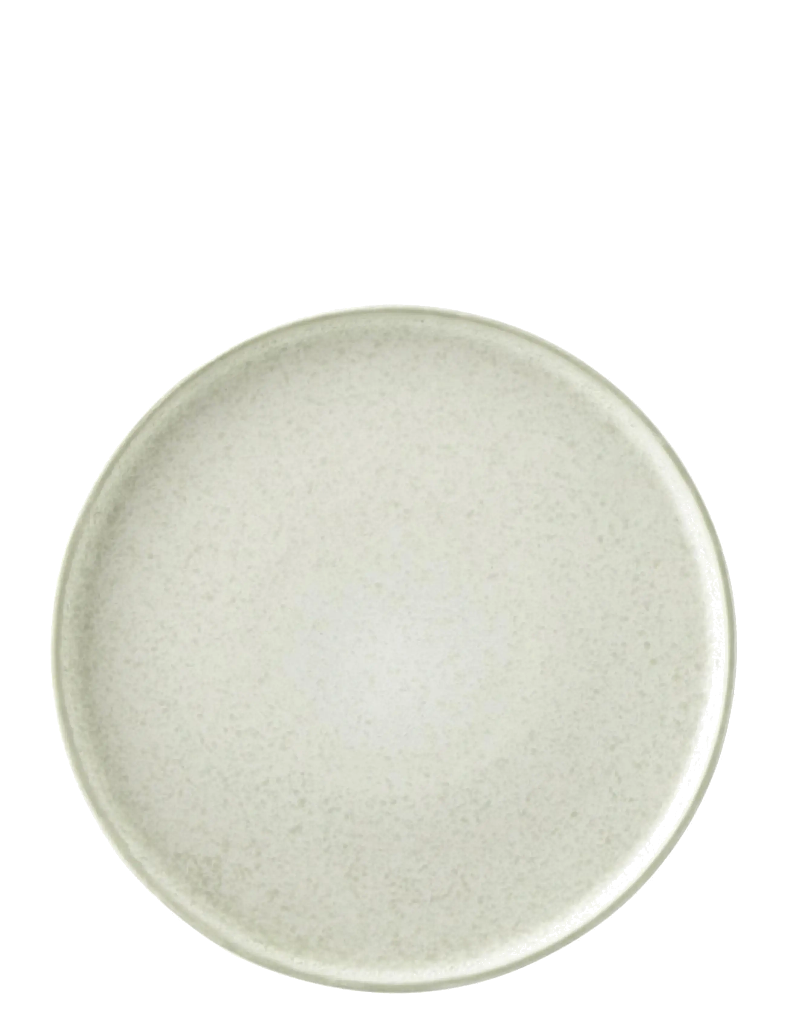 J-Line - PLATE LUNA STONEWARE GRN L - praetaldrikud - green - 1