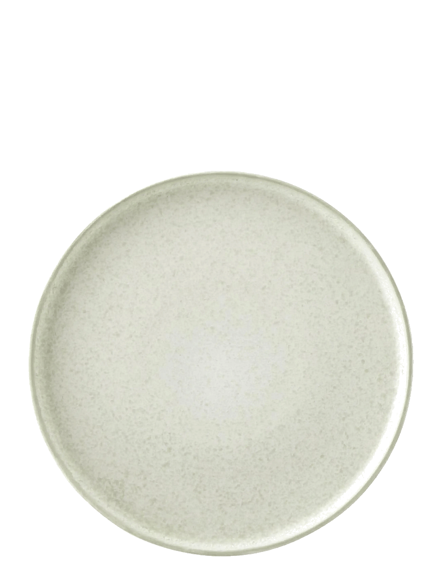 J-Line - PLATE LUNA STONEWARE GRN L - speiseteller - green - 1