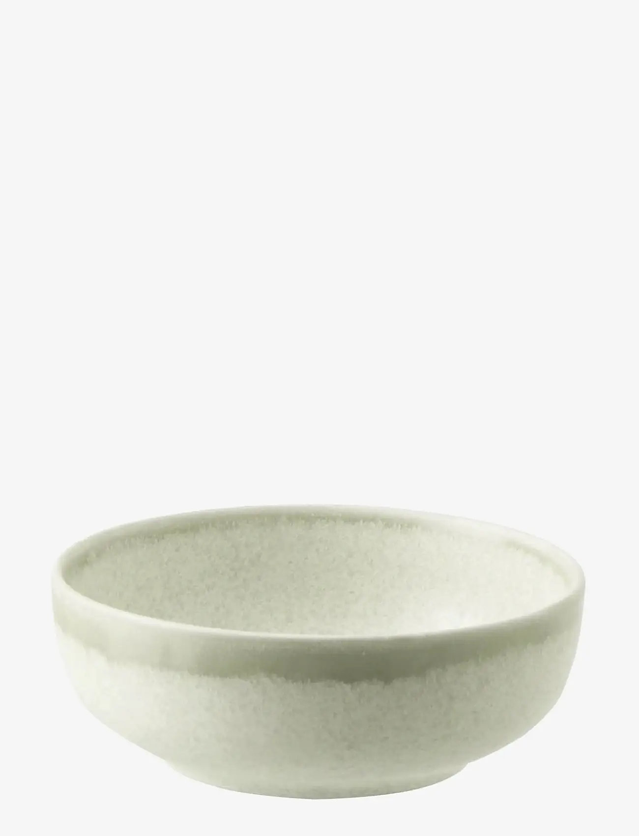 J-Line - BOWL LUNA STONEWARE GRN M - obstschalen - green - 0
