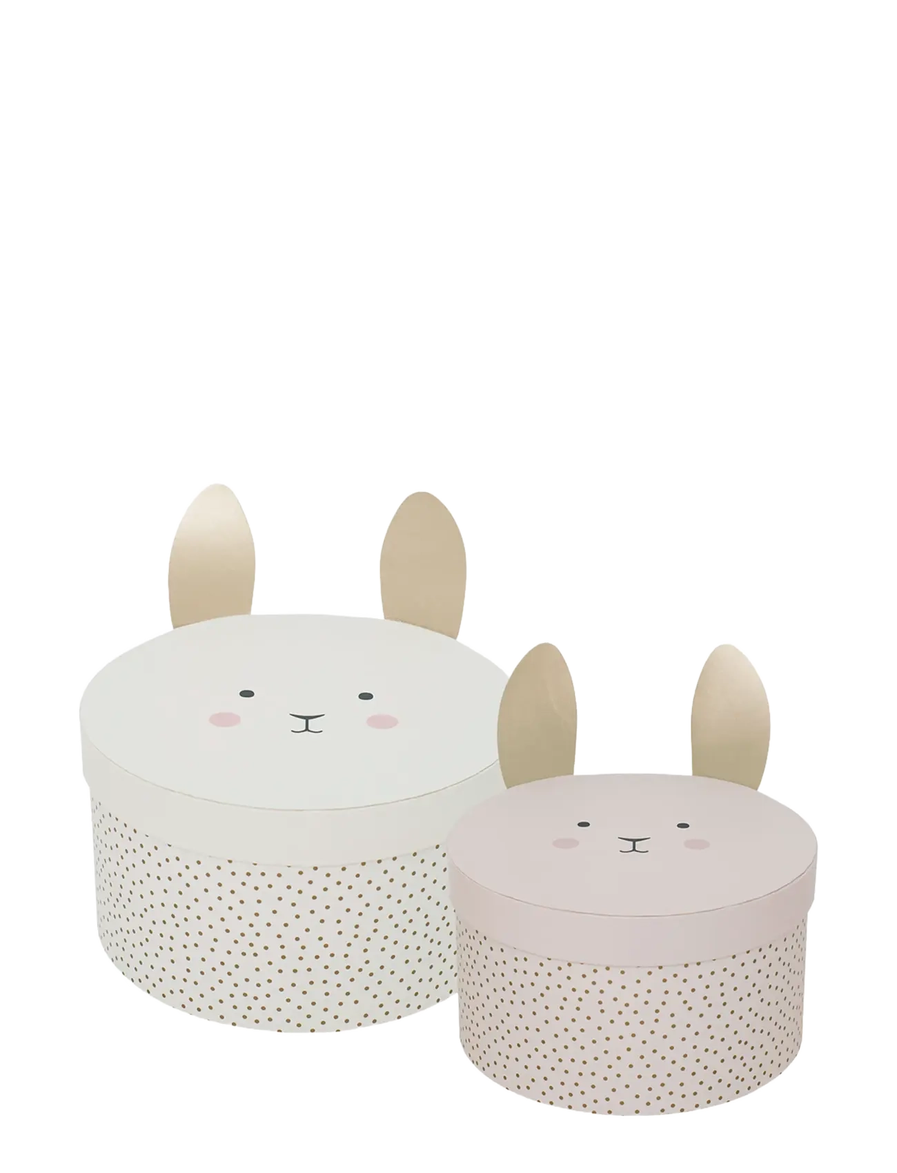 JaBaDaBaDo Storage Box Bunny, Opbevaringskasse, Creme, Str: ONE SIZE