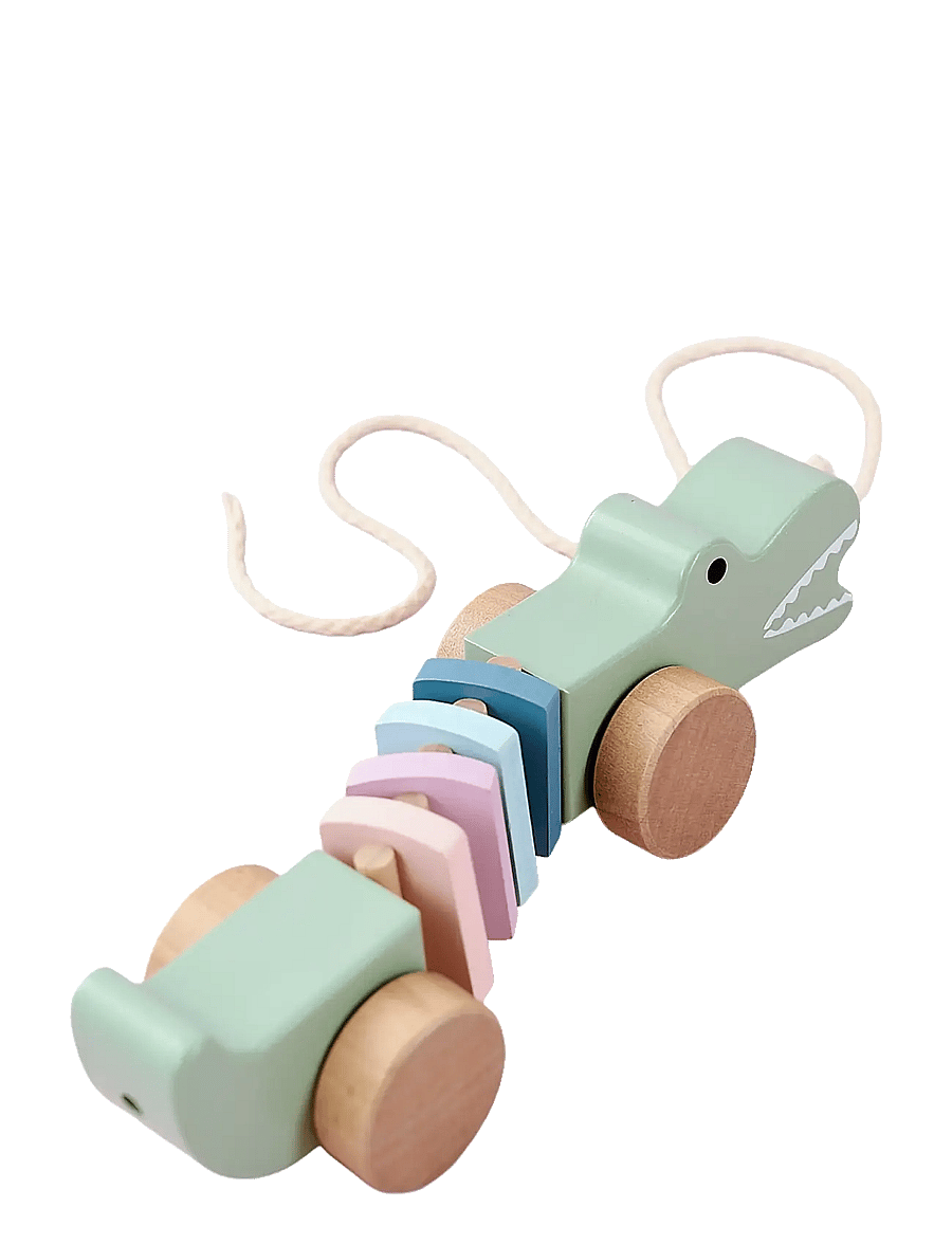 JaBaDaBaDo - Pull crocodile - tõmmatavad mänguasjad - multi coloured - 1