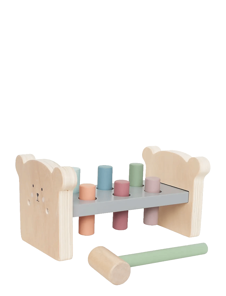 JaBaDaBaDo - Hammer peg Teddy - bultbrädor - multi coloured - 0