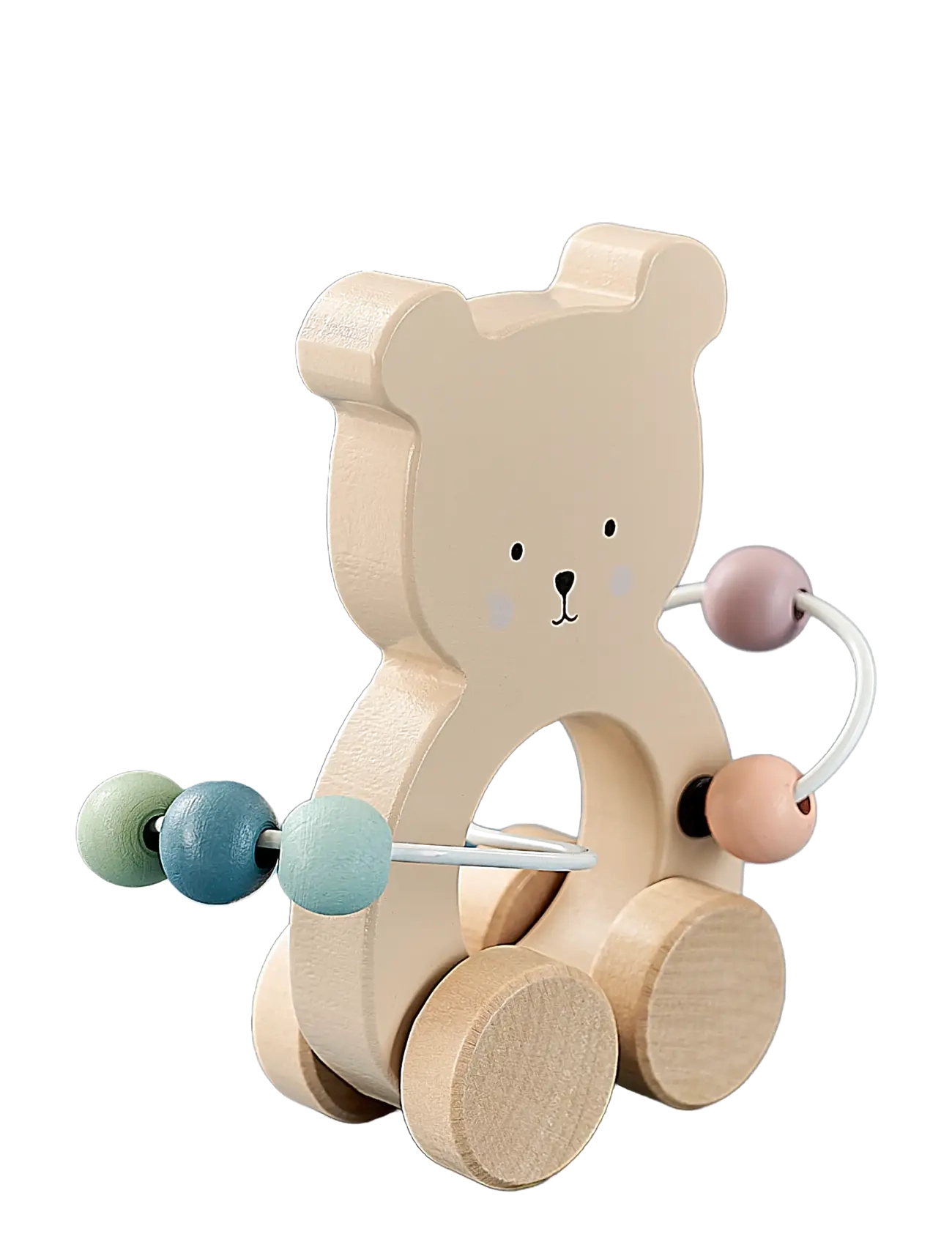 JaBaDaBaDo - Pull Teddy with abacus - tõmmatavad mänguasjad - multi coloured - 2