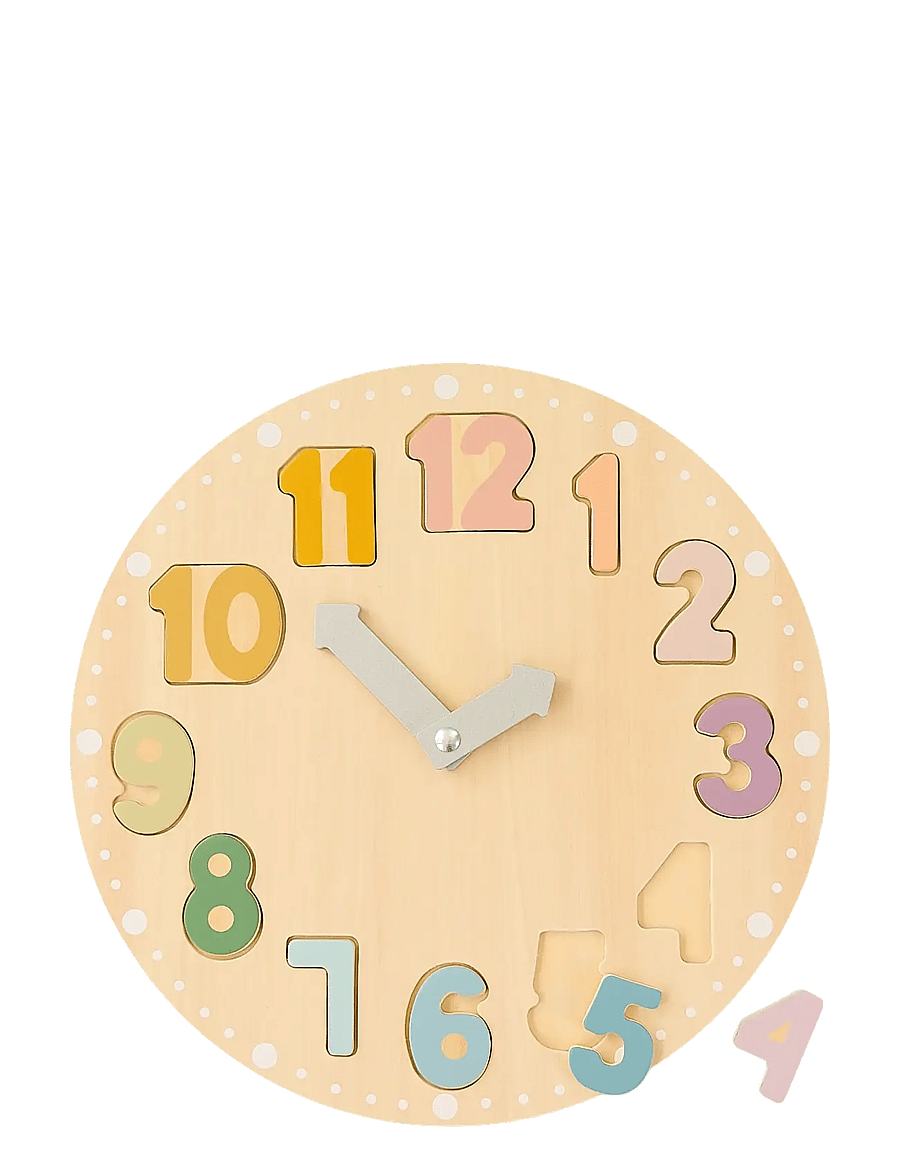 JaBaDaBaDo - Puzzle Clock - multi coloured - 1