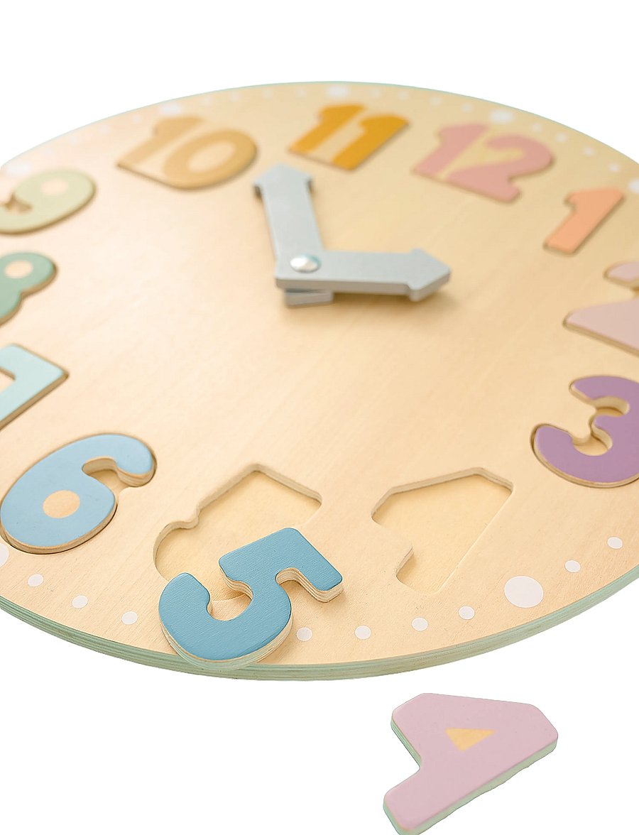 JaBaDaBaDo - Puzzle Clock - multi coloured - 2