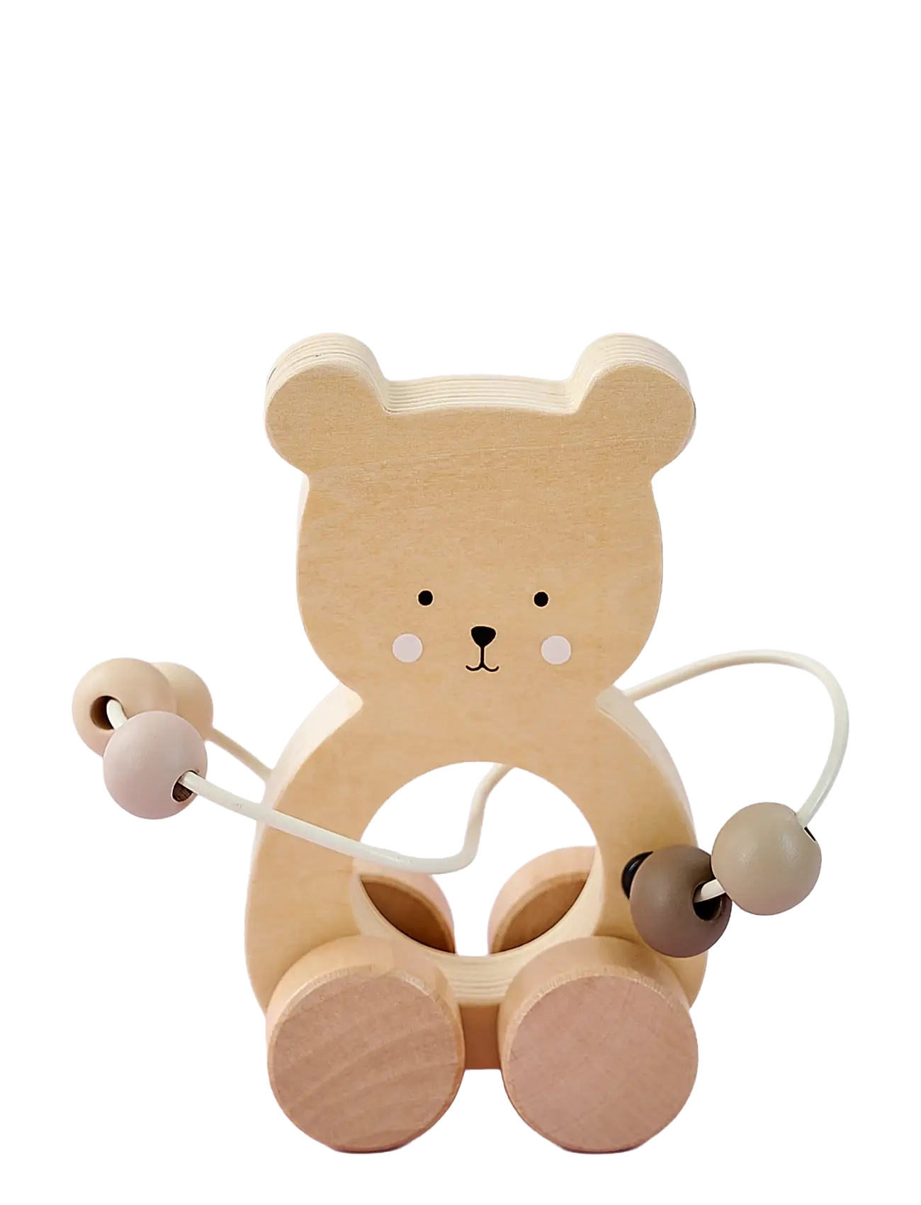 JaBaDaBaDo - Abacus Teddy nature - interaktiivsed mänguasjad - beige - 2