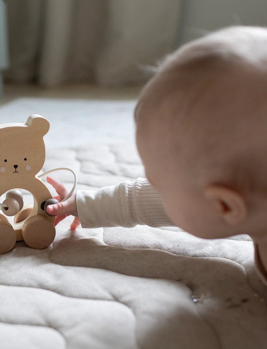 JaBaDaBaDo - Abacus Teddy nature - interaktiivsed mänguasjad - beige - 0