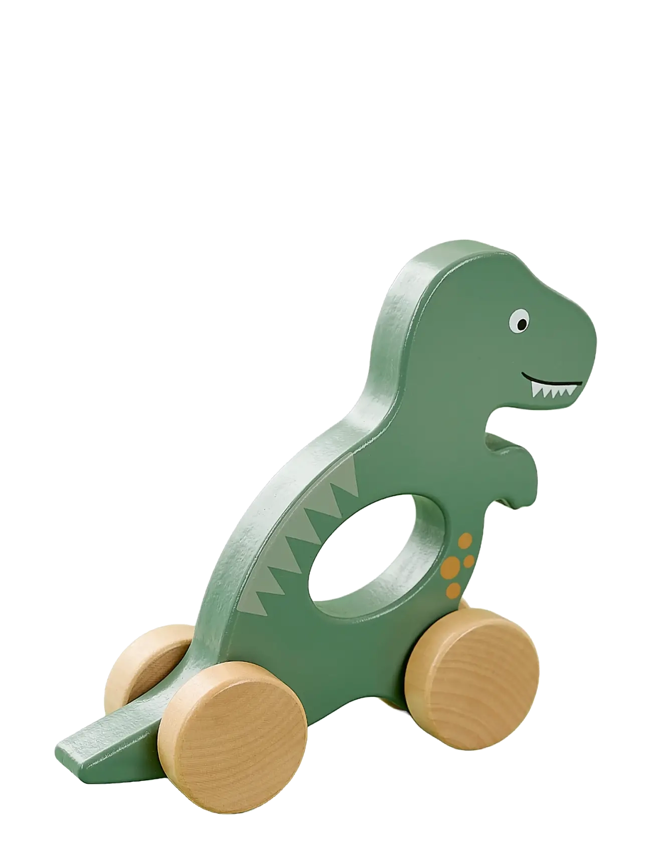 JaBaDaBaDo - Push Dino - træklegetøj - green - 2