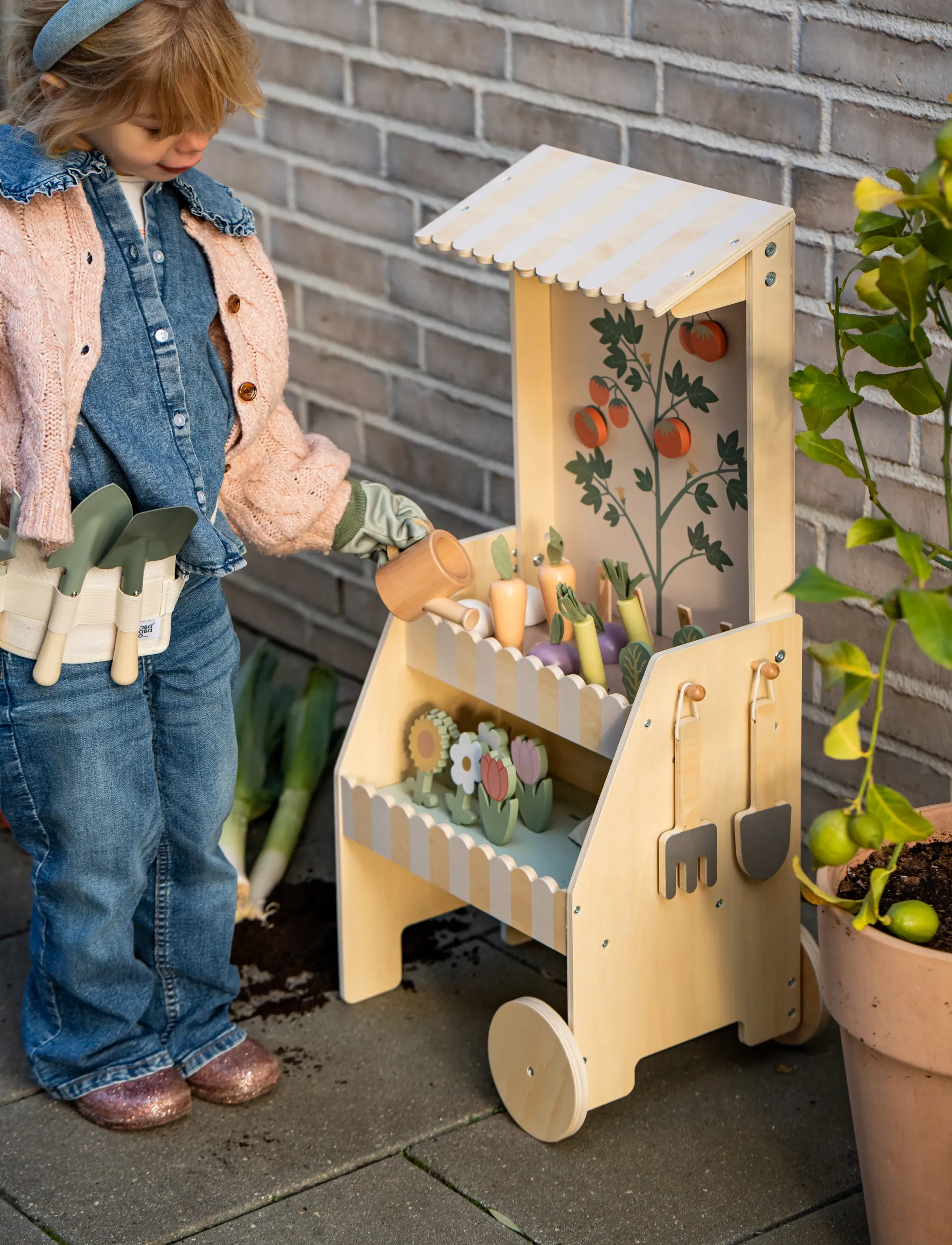JaBaDaBaDo - Gardening wagon - mängutööriistad - multi - 4