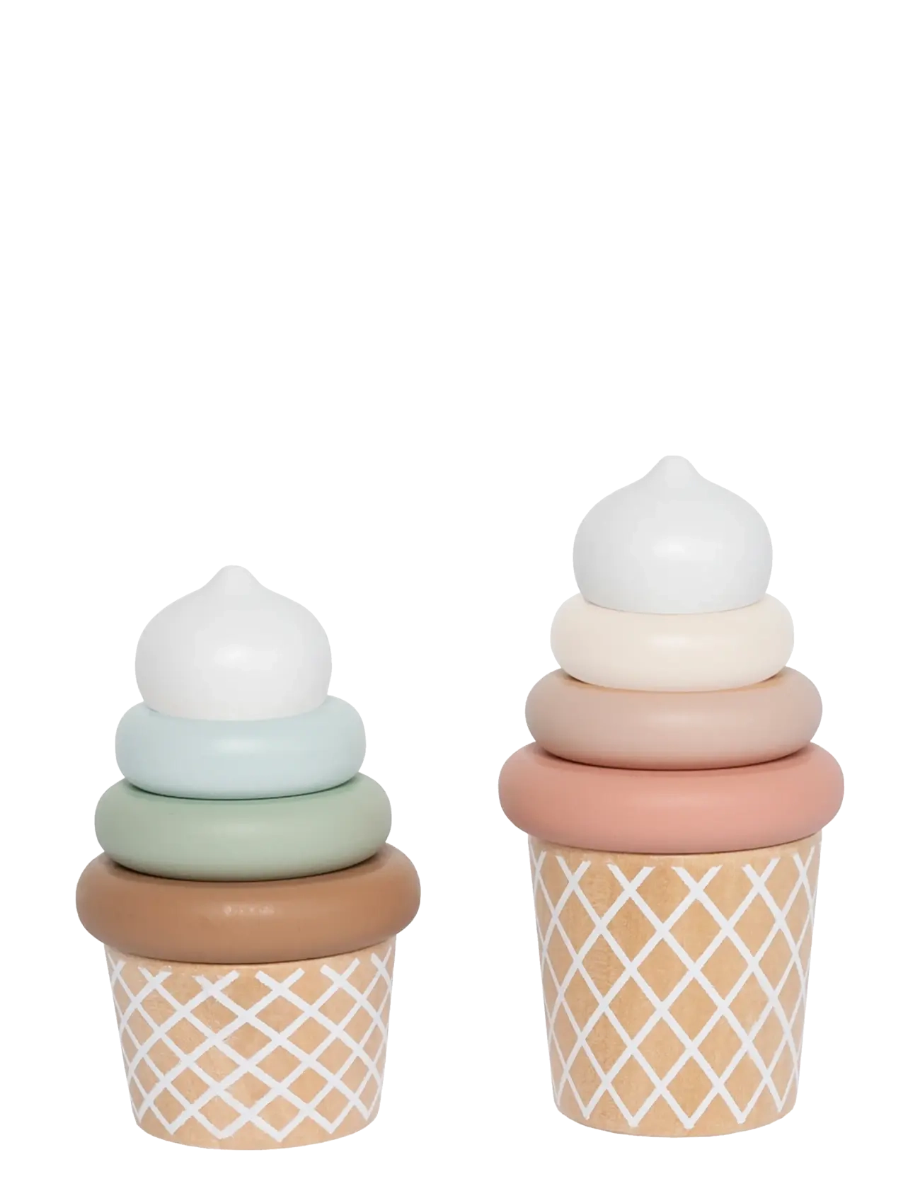 JaBaDaBaDo Stacking  toy ice creams - Legetøj - MULTI / multi
