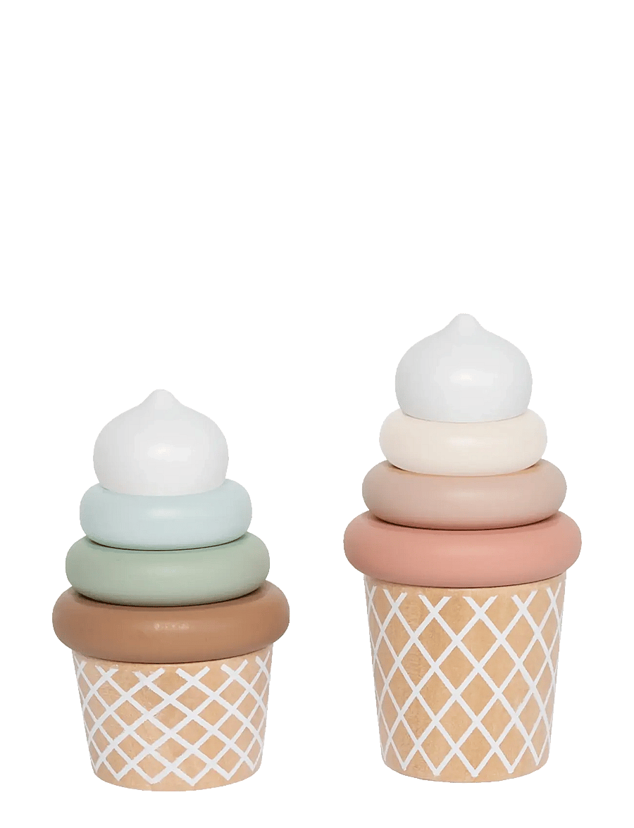 JaBaDaBaDo - Stacking toy ice creams - spielzeuglebensmittel & -torten - multi - 1