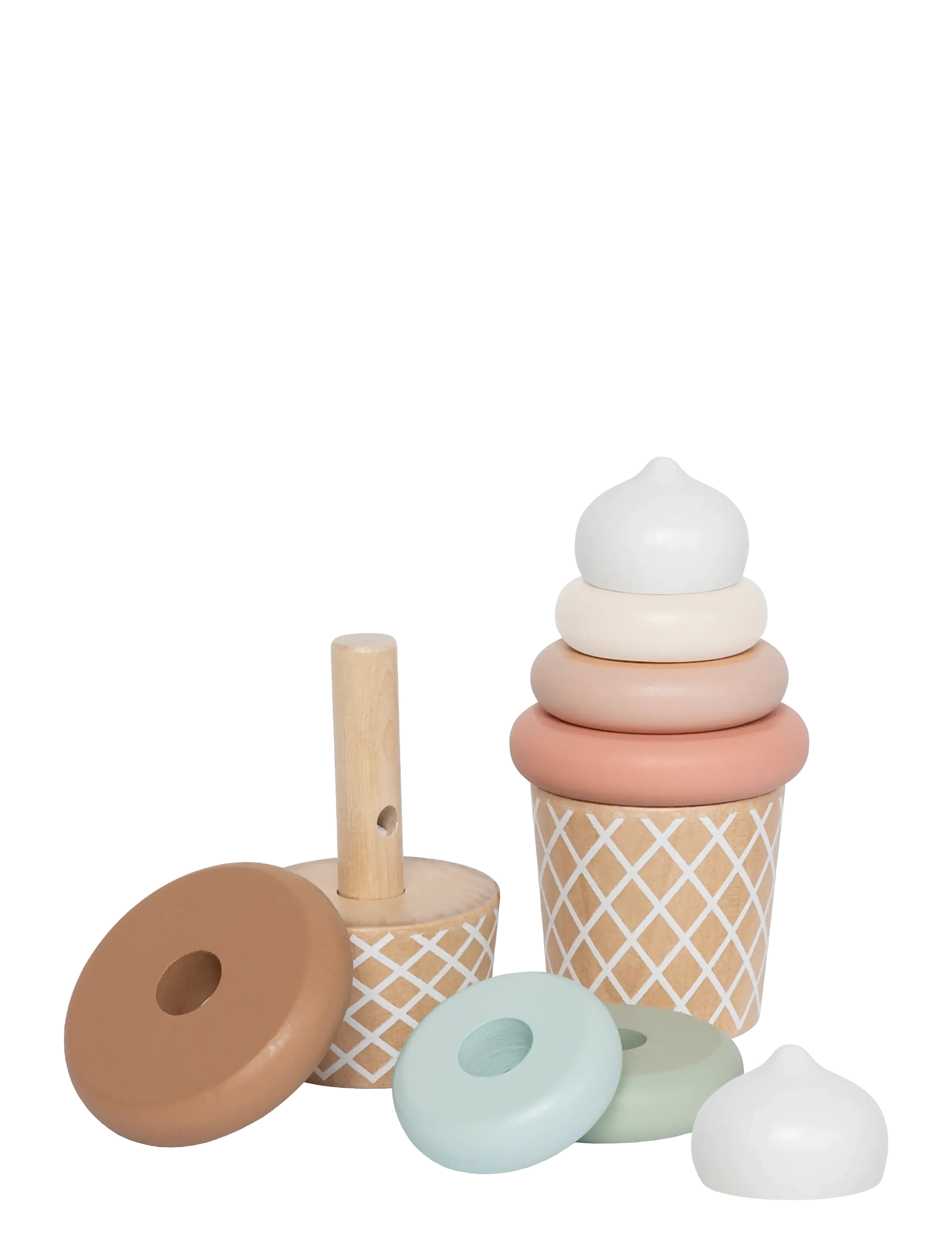 JaBaDaBaDo - Stacking  toy ice creams - multi - 2