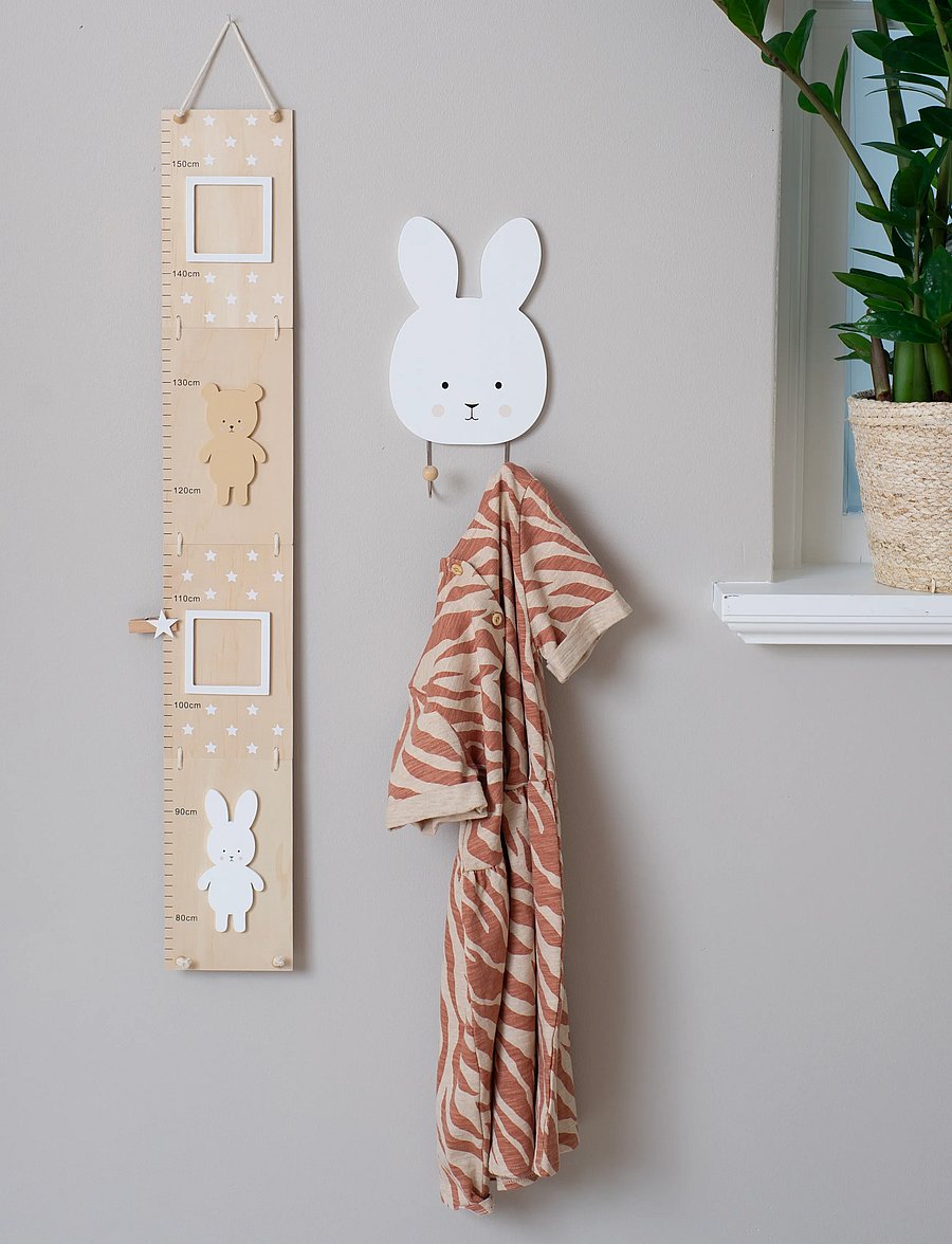 JaBaDaBaDo - Growth chart Teddy & Bunny - multi coloured - 0