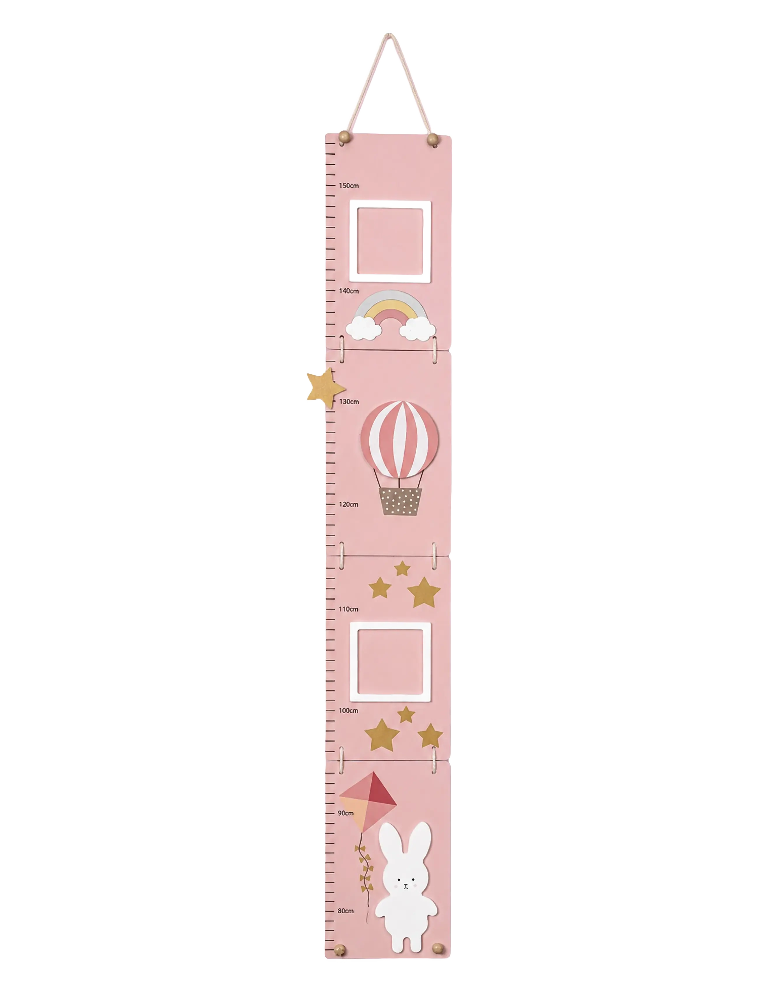 JaBaDaBaDo Growth chart Bunny - Seinakleebised - PINK / pink/rose