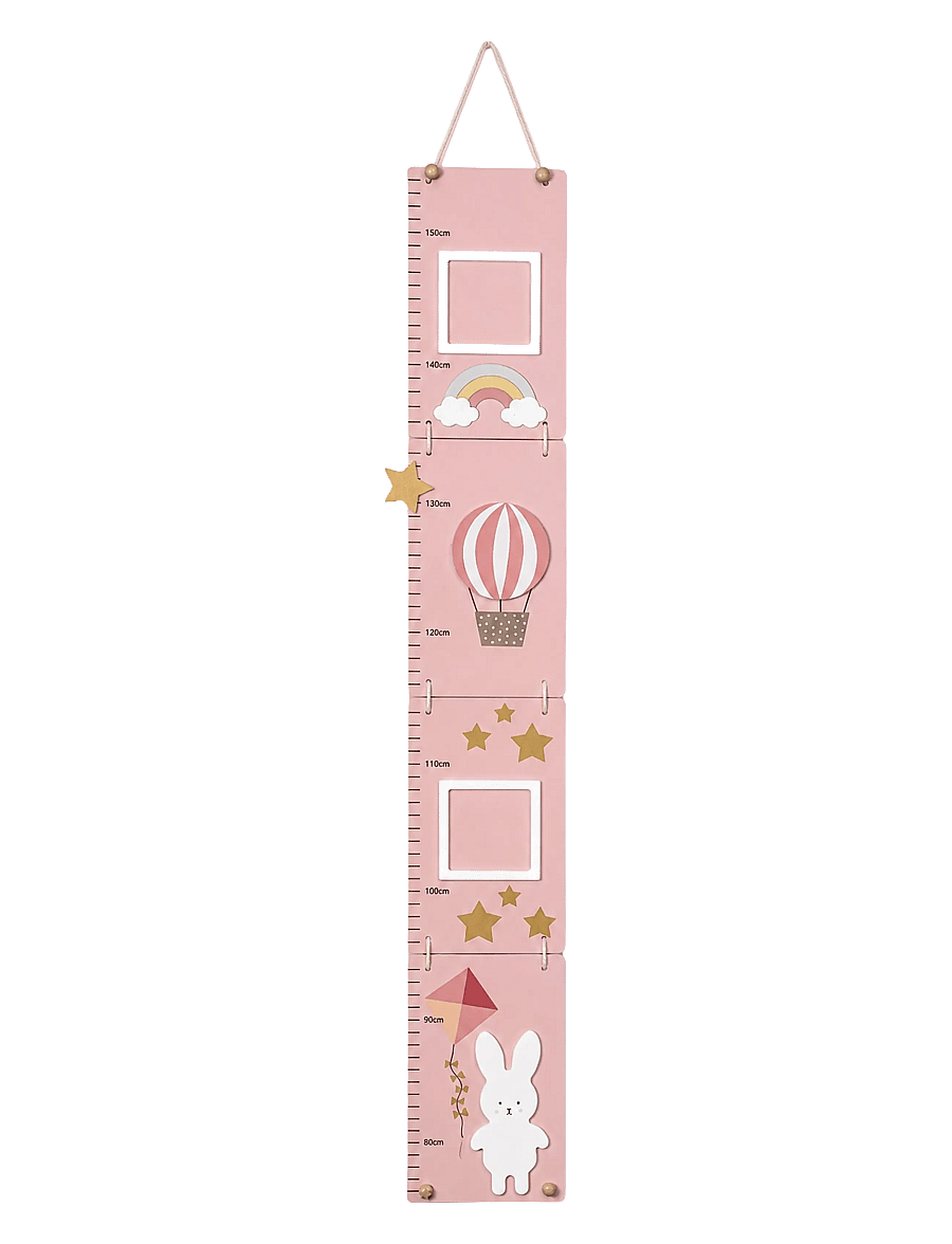 JaBaDaBaDo - Growth chart Bunny - wand-deko - pink - 0