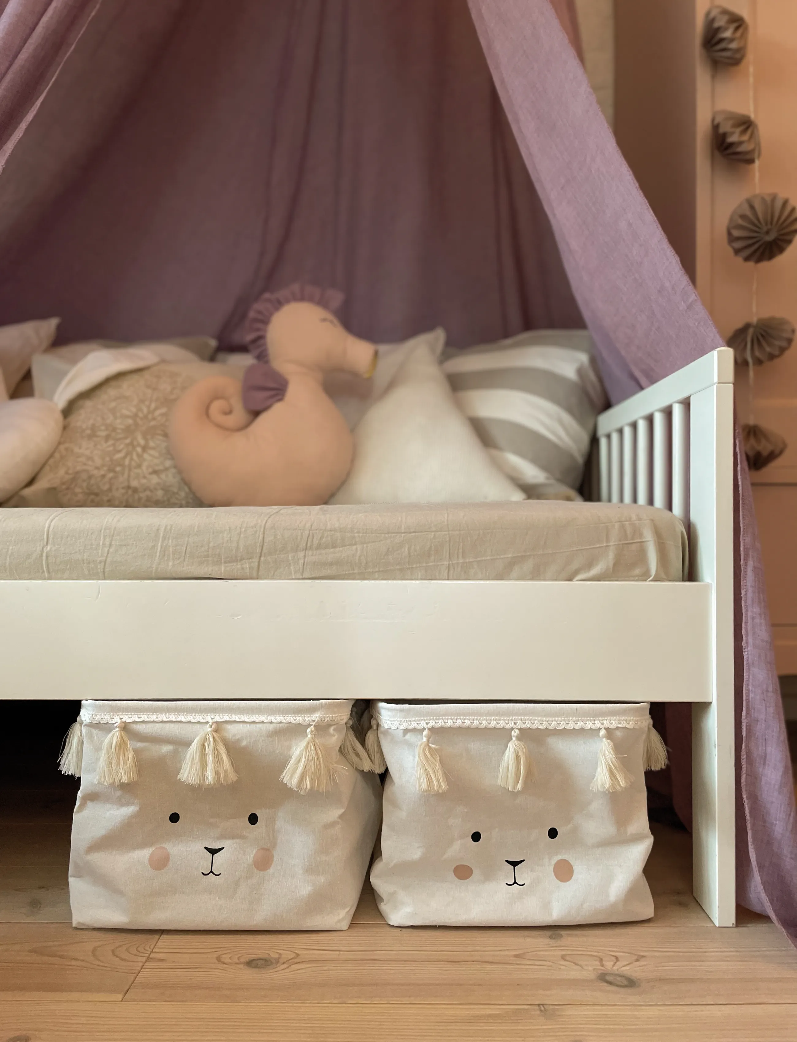 JaBaDaBaDo Storage Small Teddy, One Size, Beige, Opbevaring > Opbevaringskurve, Børn